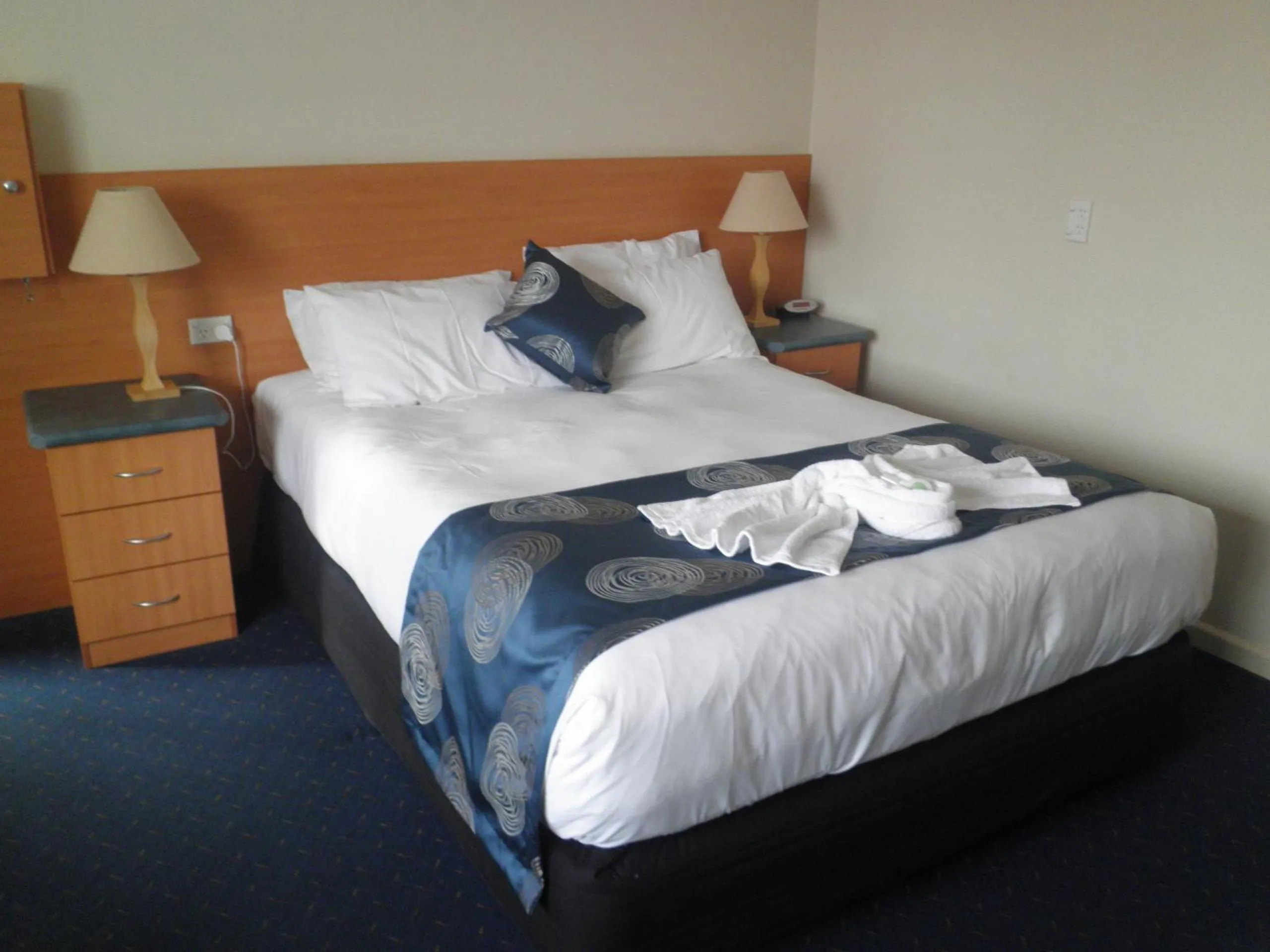 Bed in Poet's Recall Motel