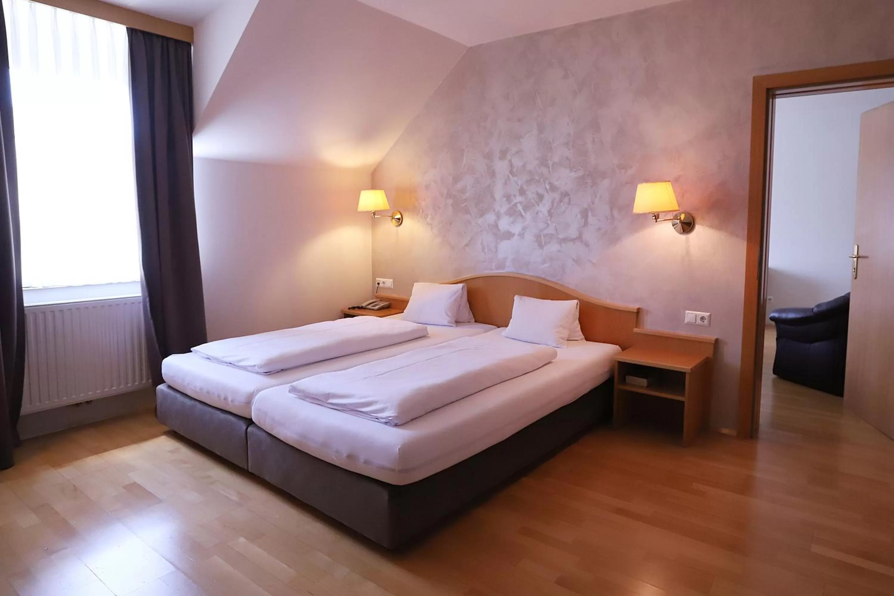 Photo of the whole room, Bed in Stadthotel GARNI Pinkafeld