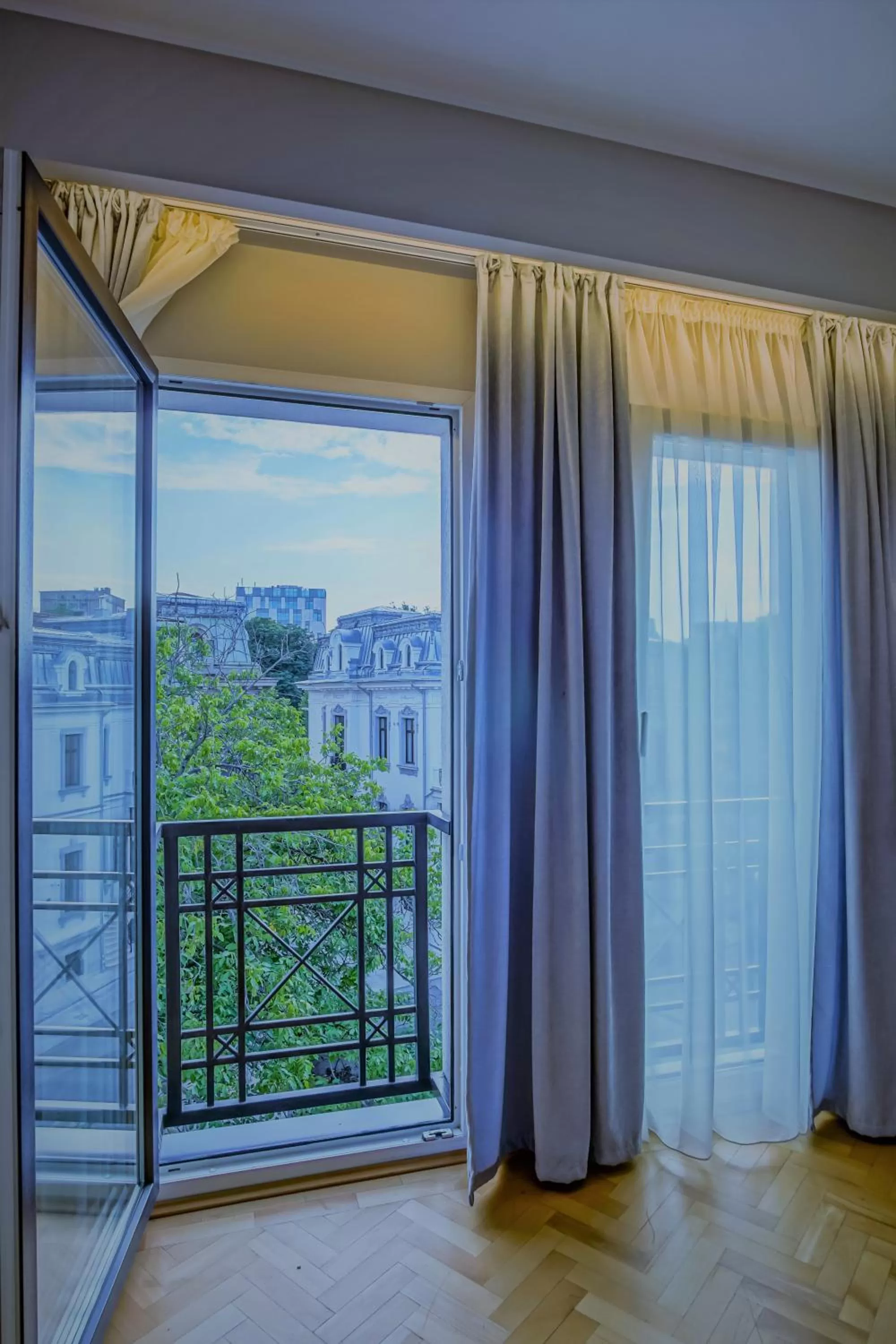 City view in Venis Boutique Hotel