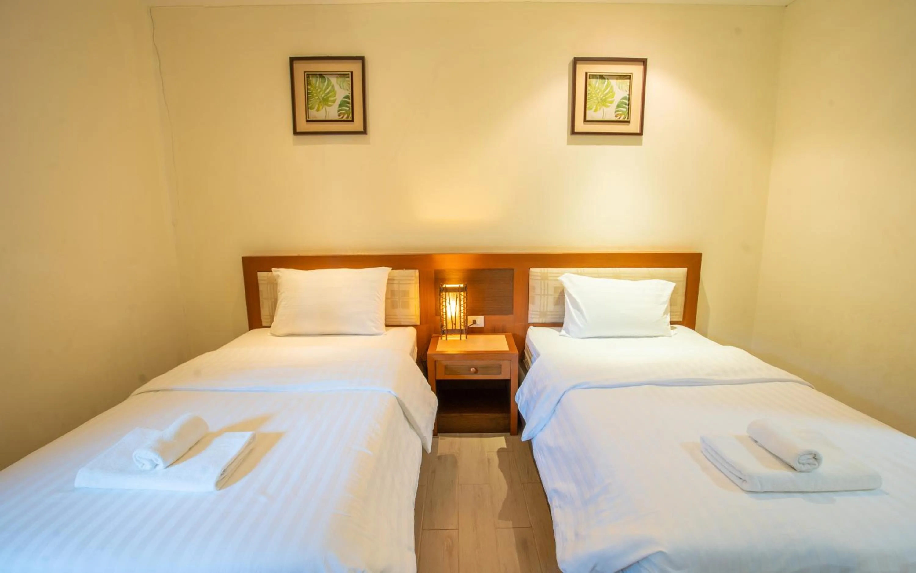 Bed in Chawalun Resort