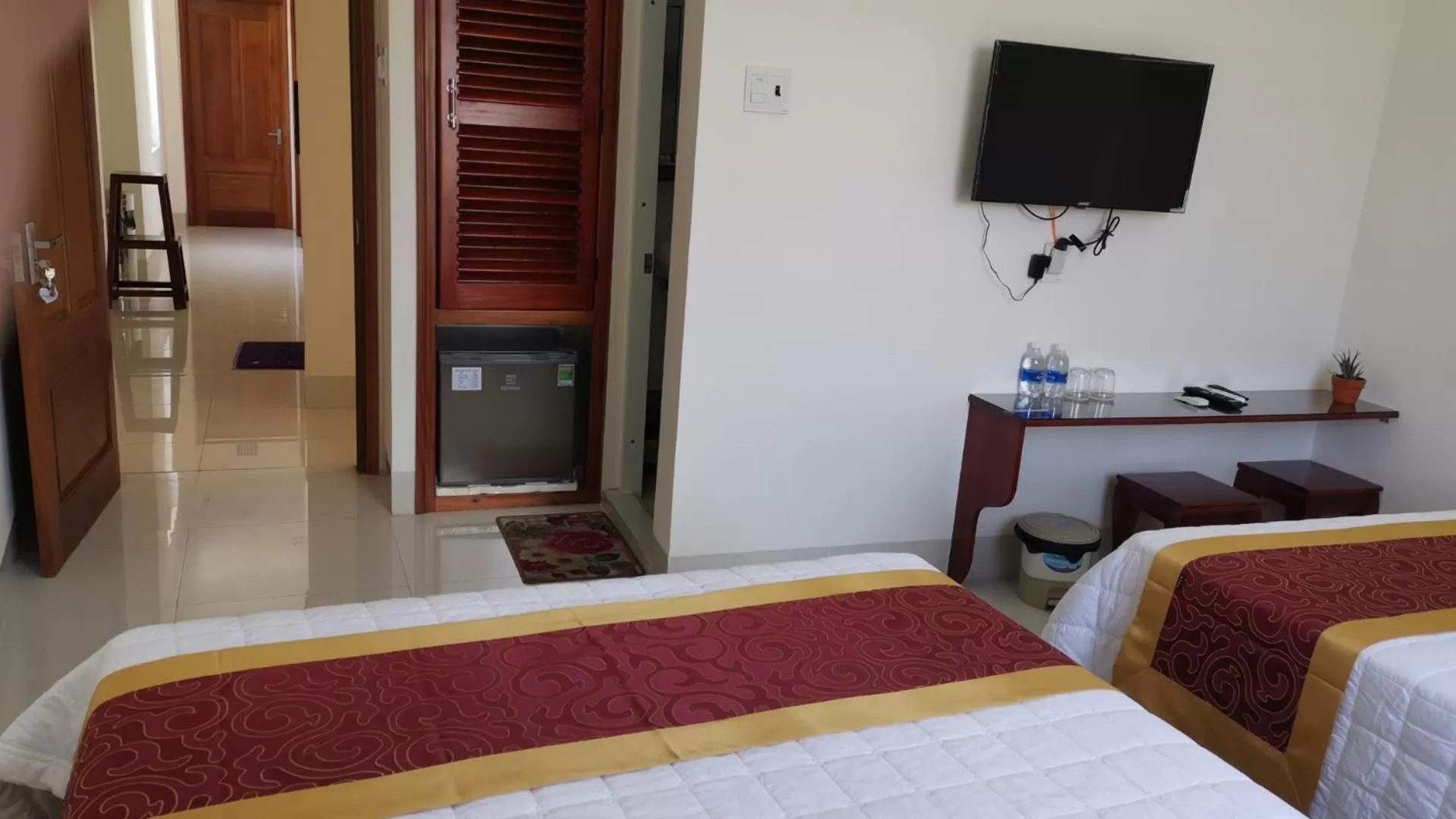 Bed in An Ngân Phú Hotel