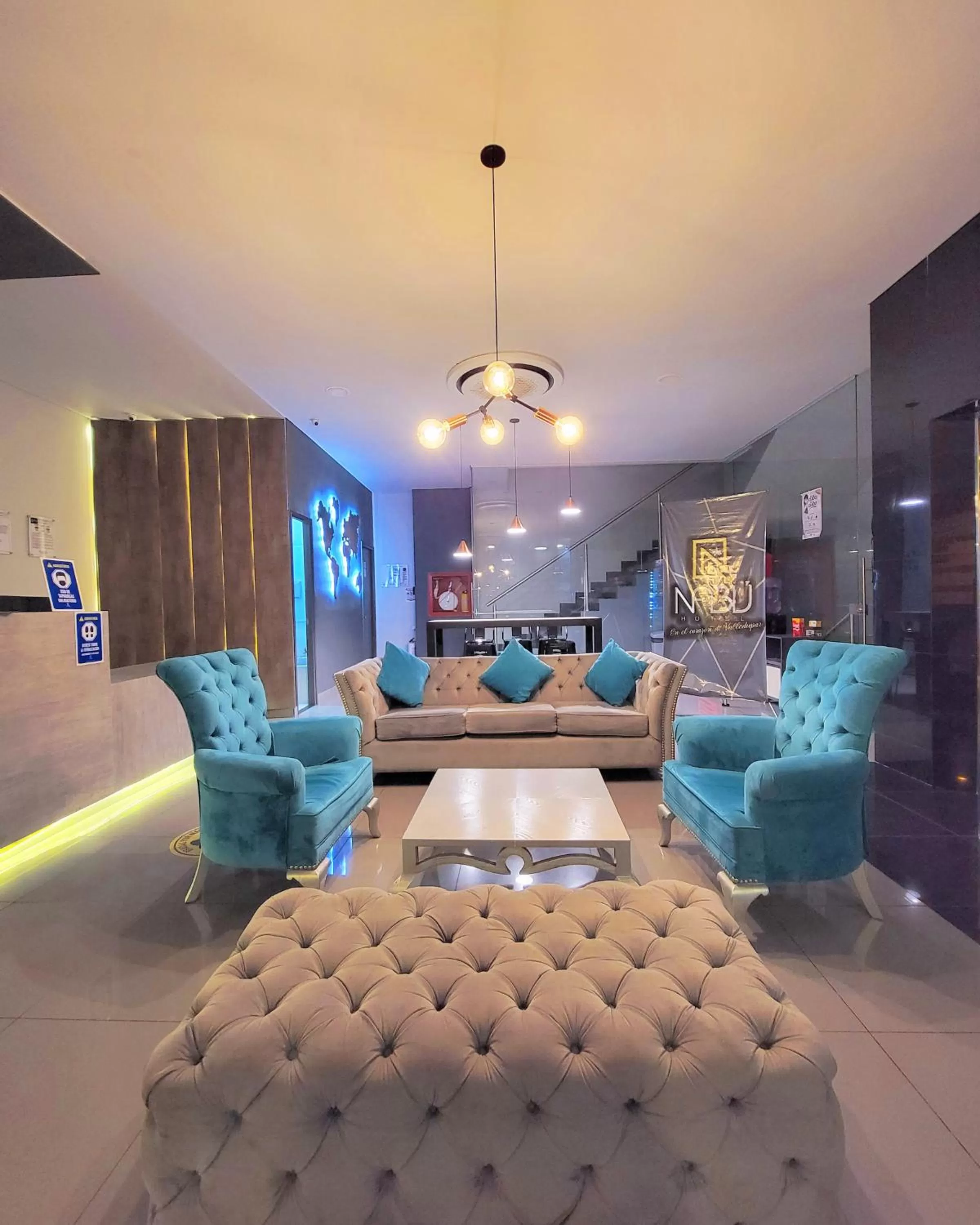 Living room, Lobby/Reception in HOTEL NABU VALLEDUPAR