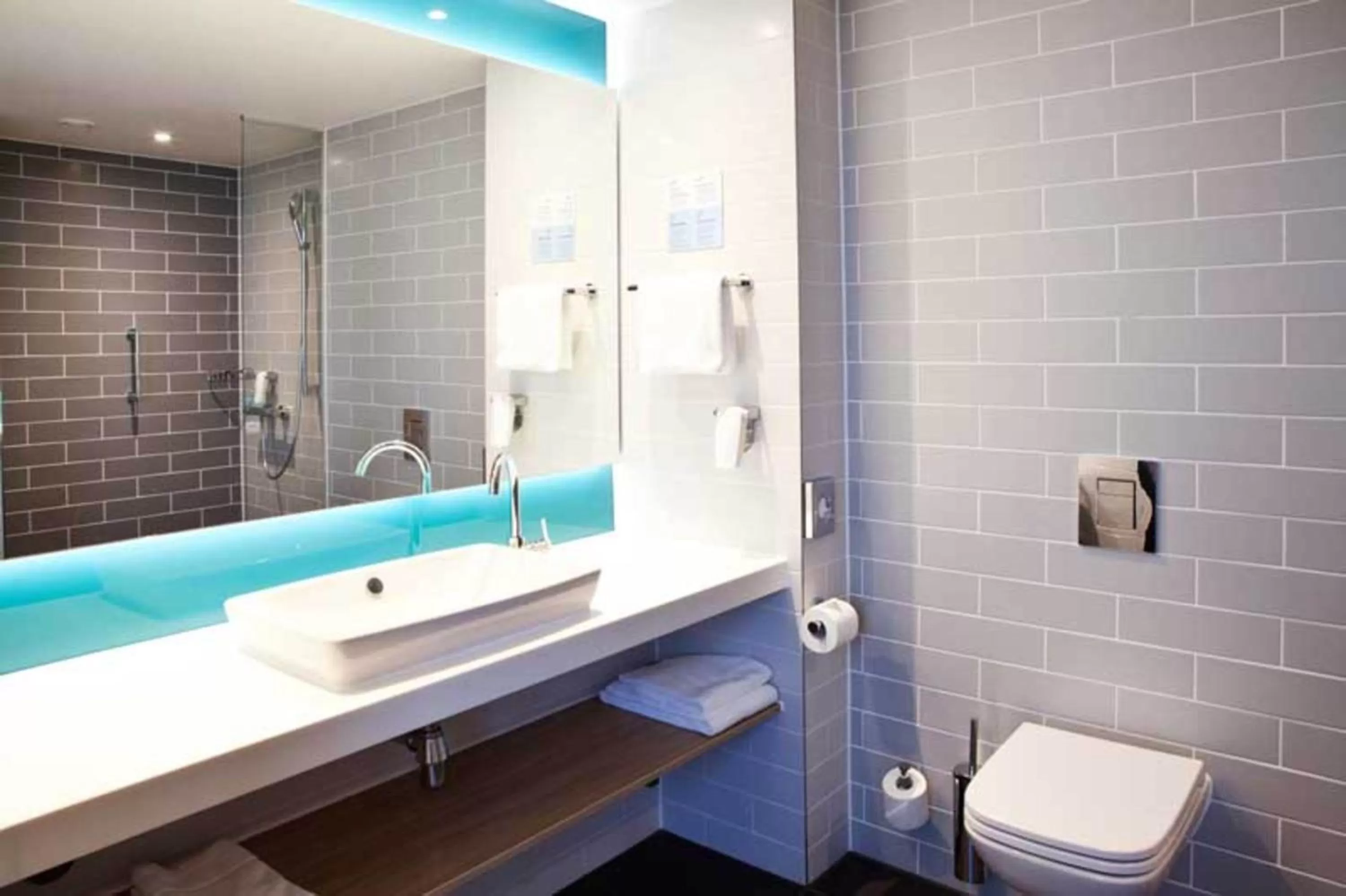 Bathroom in Holiday Inn Express & Suites - Basel - Allschwil by IHG