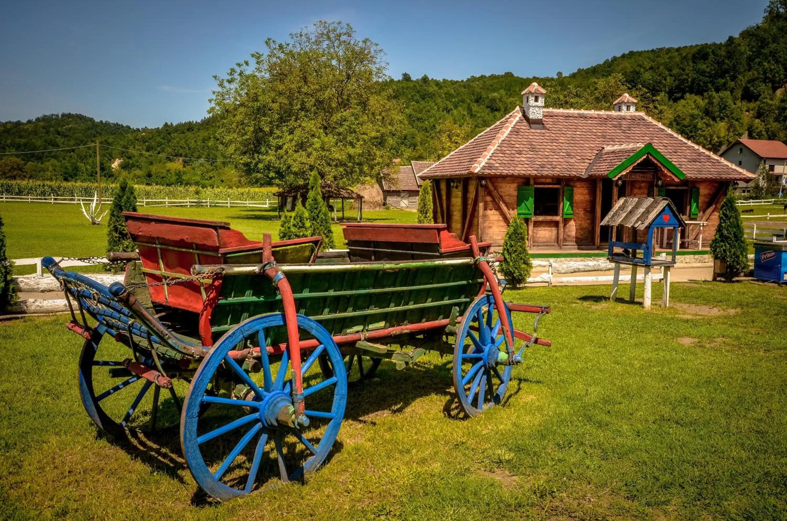 On-site shops in B&B Etno Village Sunčana Reka