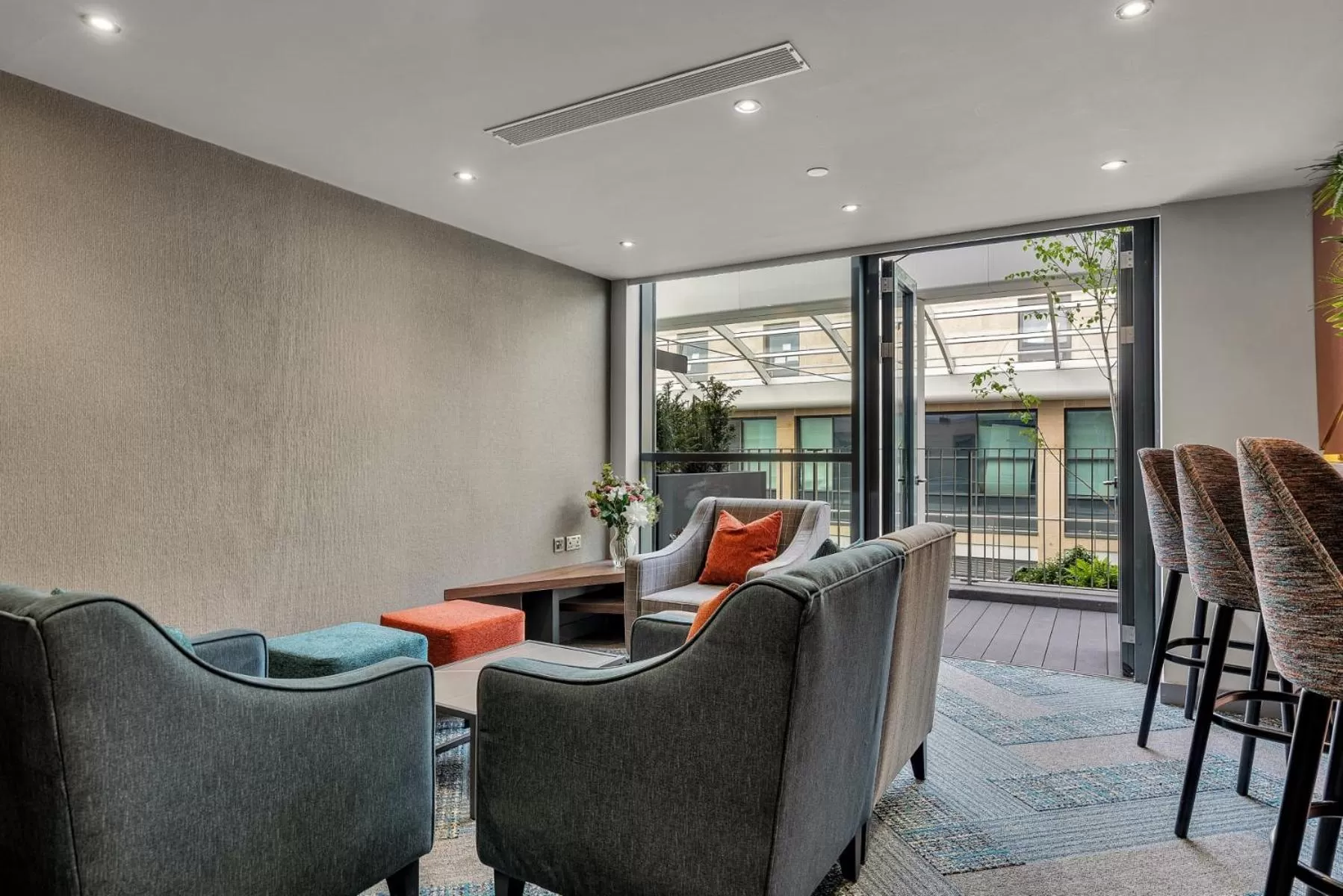 Lobby or reception in Roomzzz Edinburgh