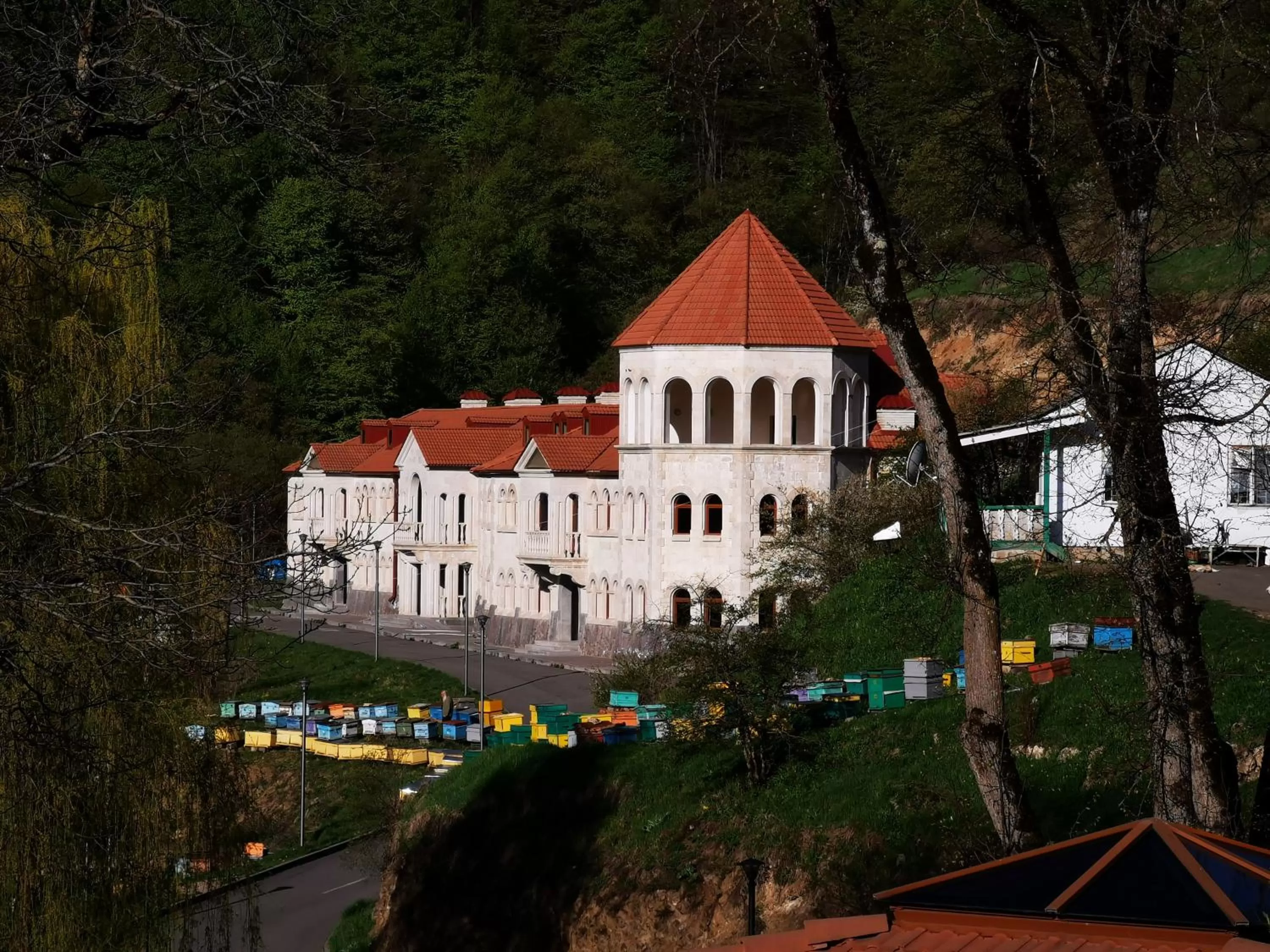 Property Building in Vanatun Monastery Stay