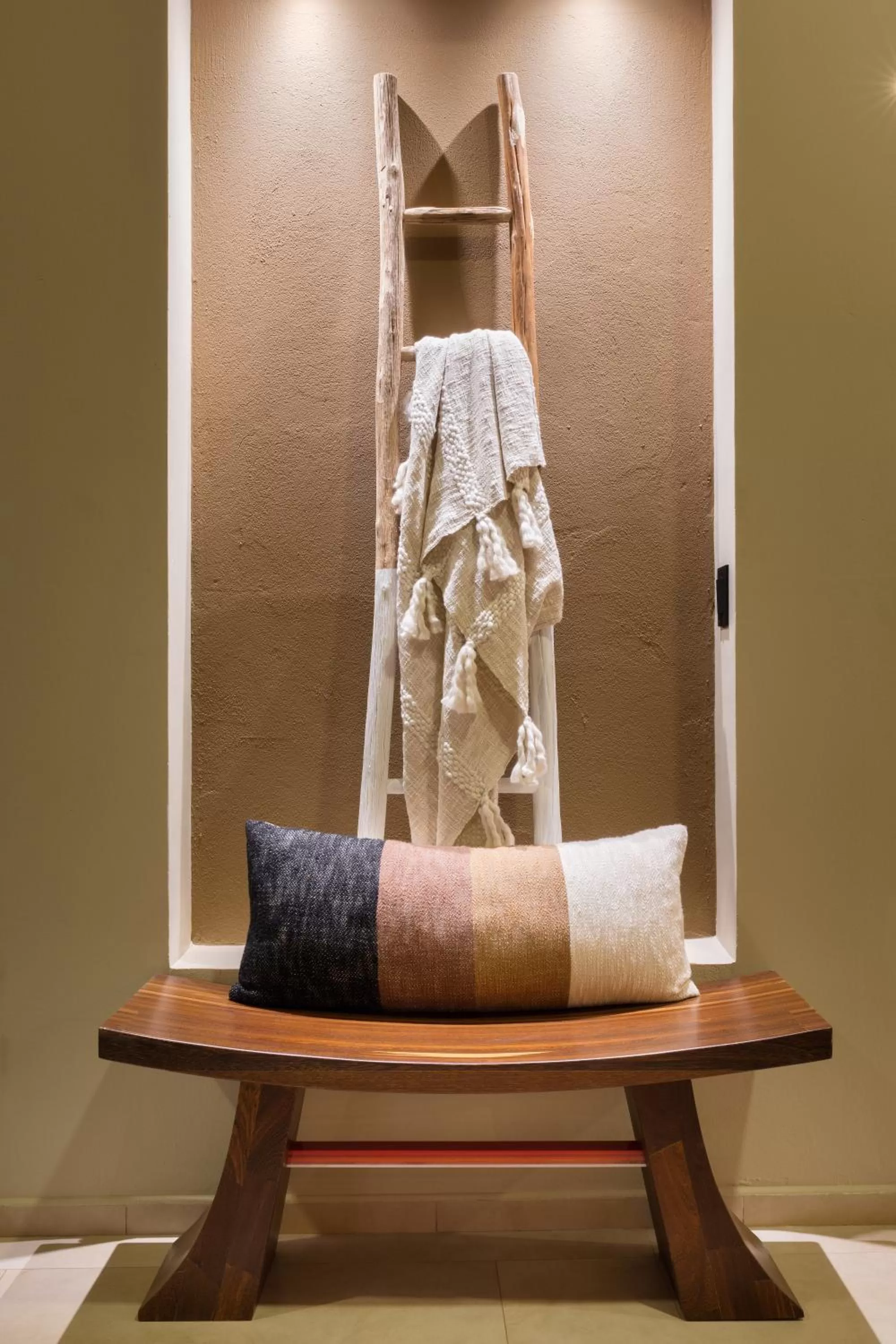 Decorative detail in Tau House