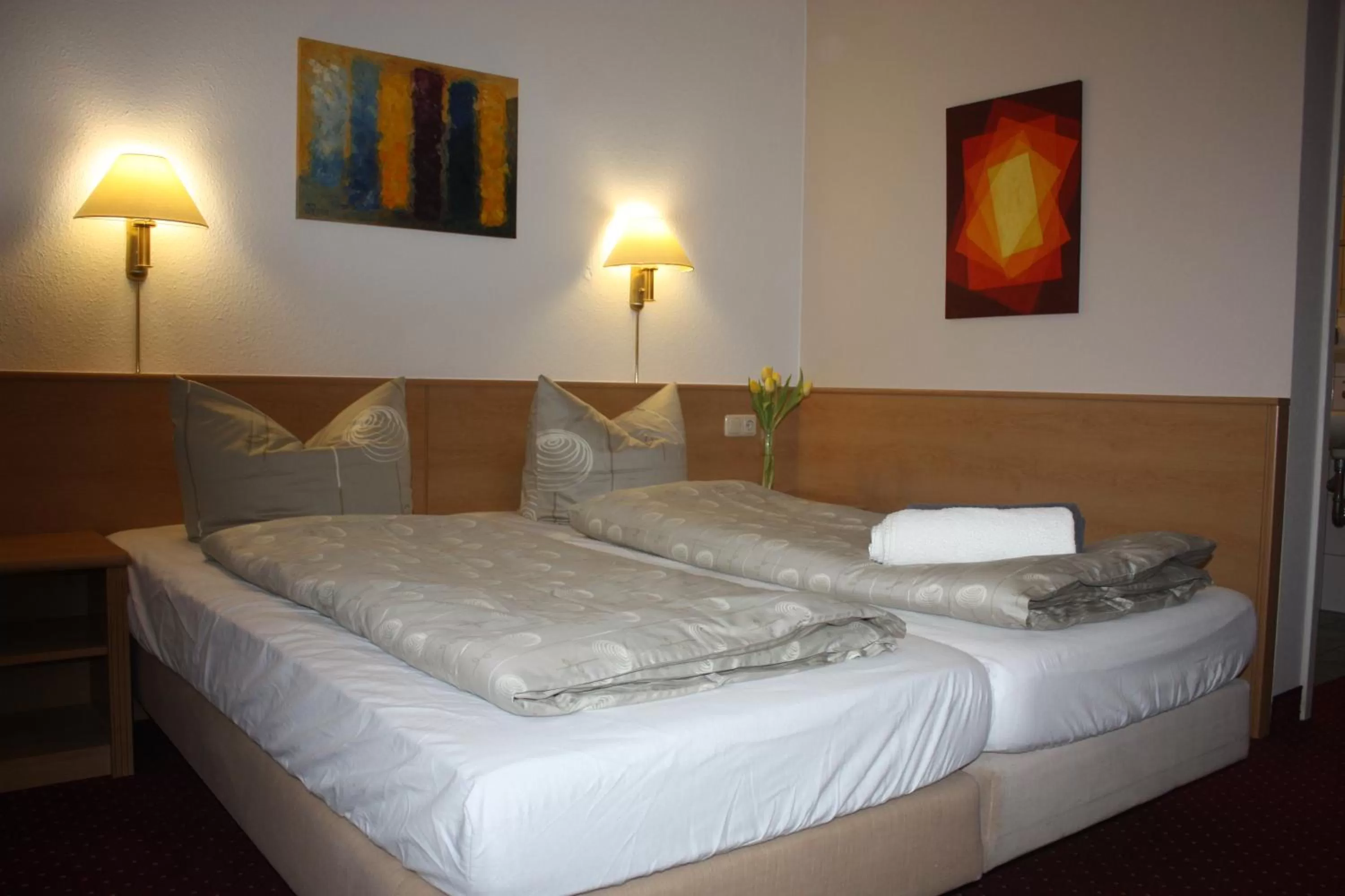 Bed in Landhotel Garni am Mühlenwörth