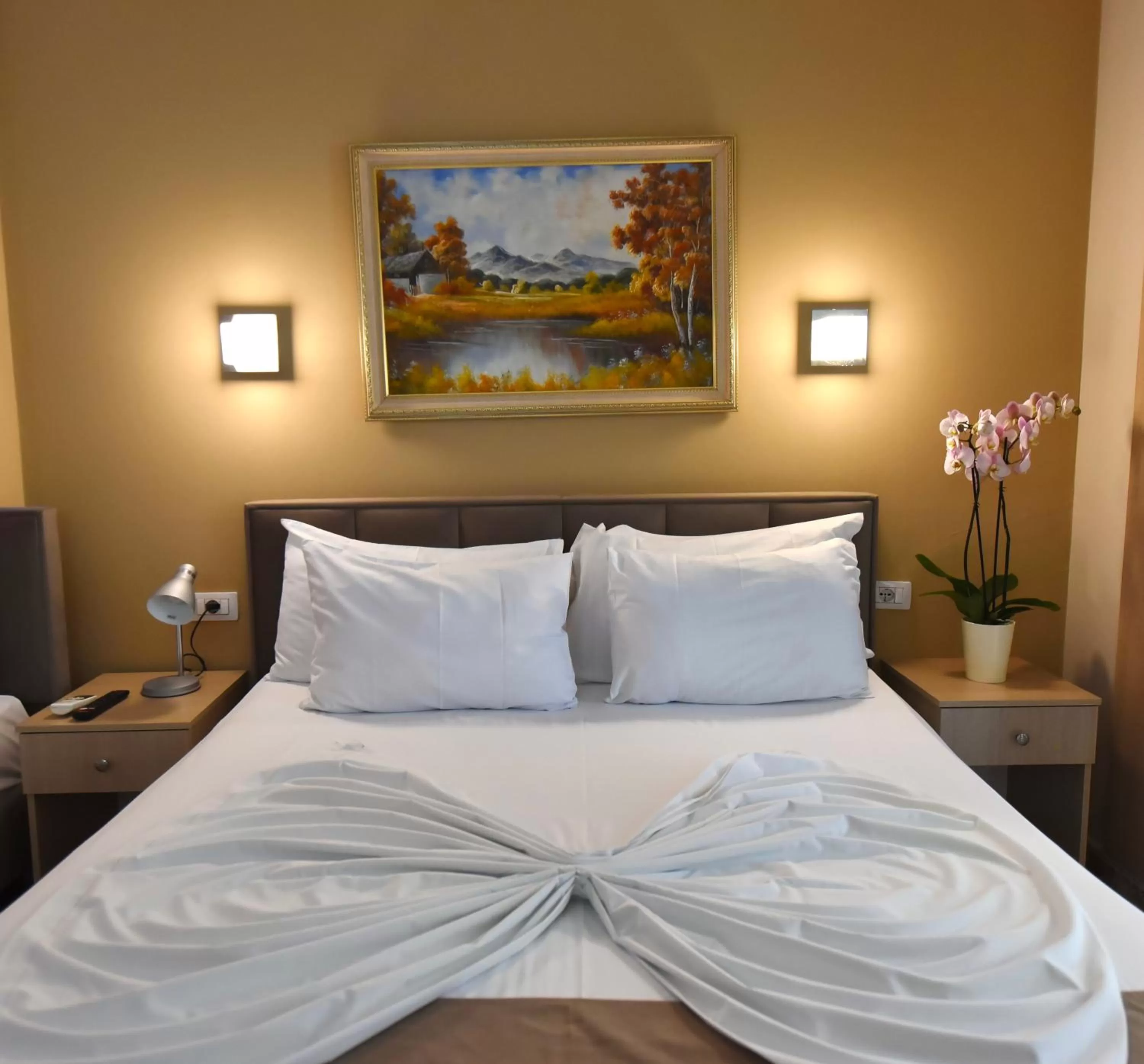 Bed in Centrum Hotel