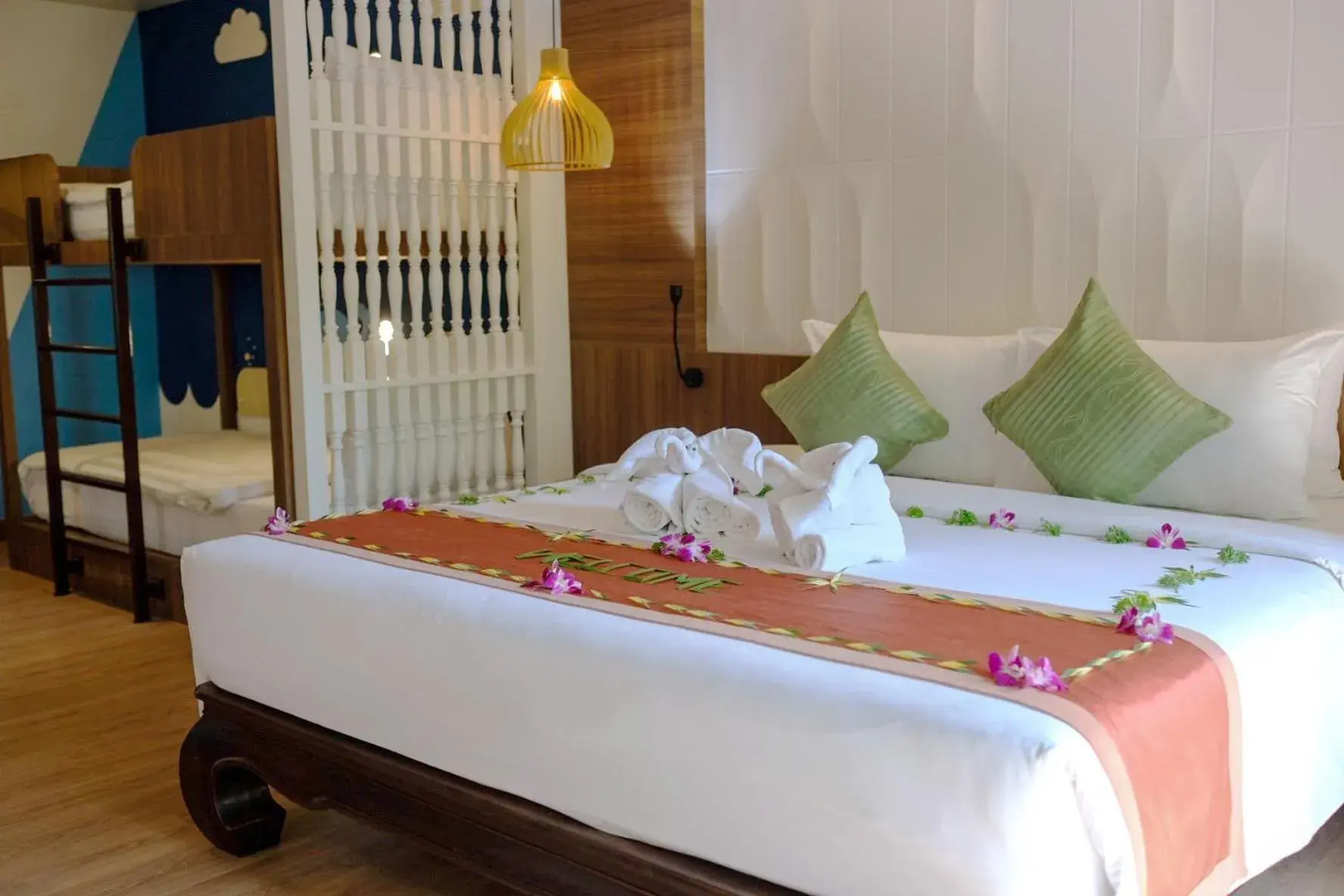 Family Bunk Bed in Nipa Resort, Patong Beach Family Bunk Bed in Nipa Resort, Patong Beach