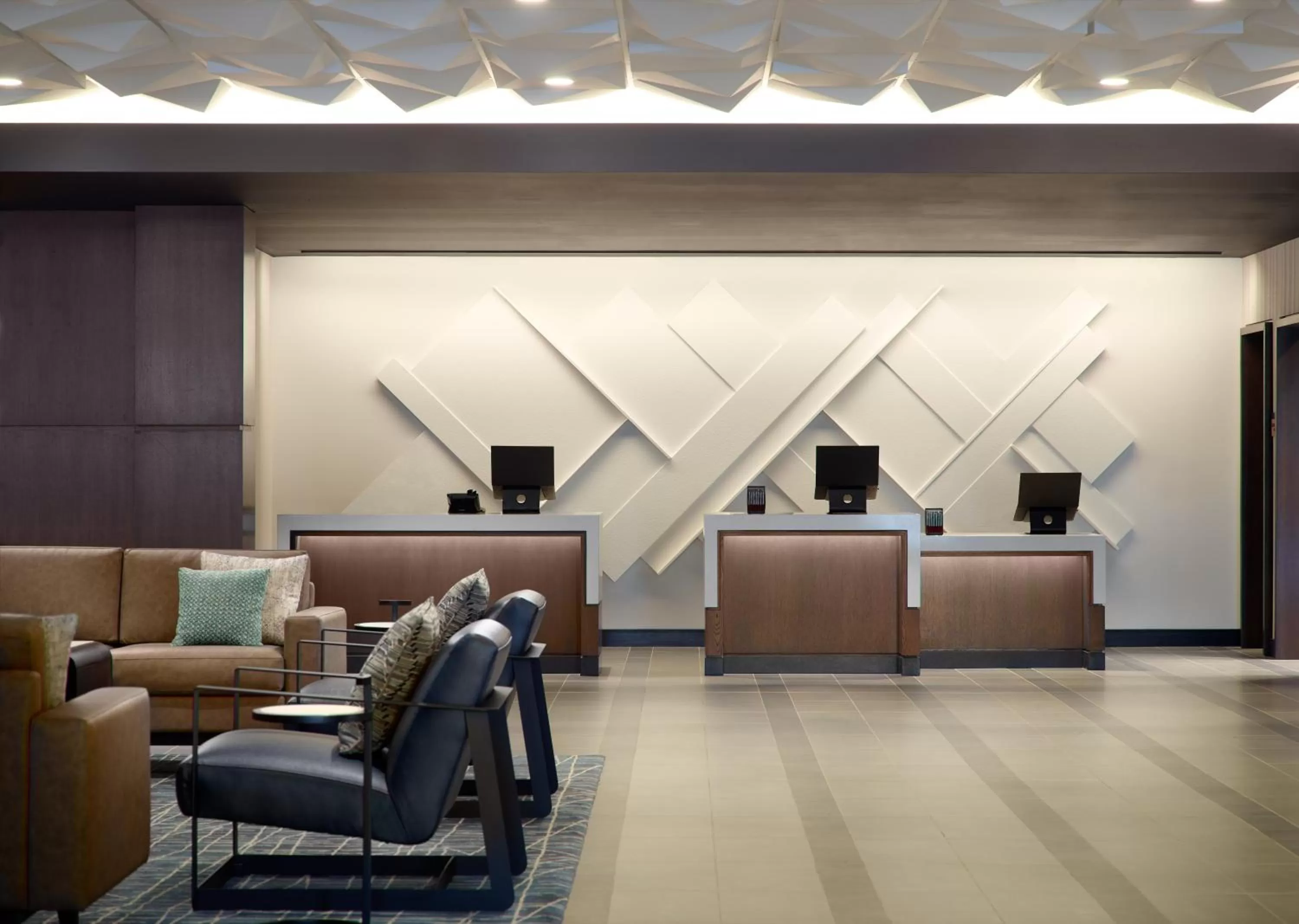 Lobby or reception in Marriott Knoxville Downtown