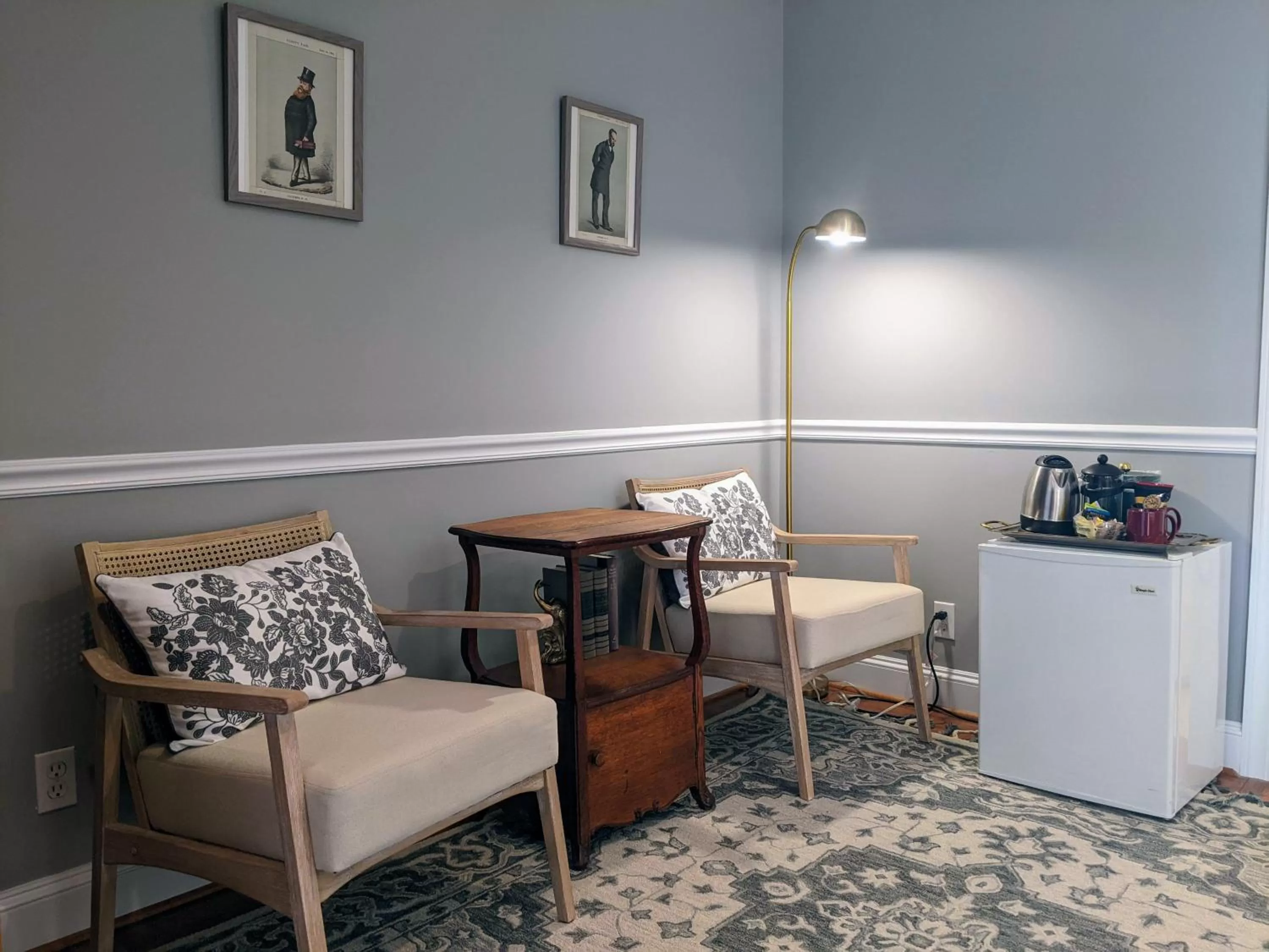 Seating area in Stanton House Inn