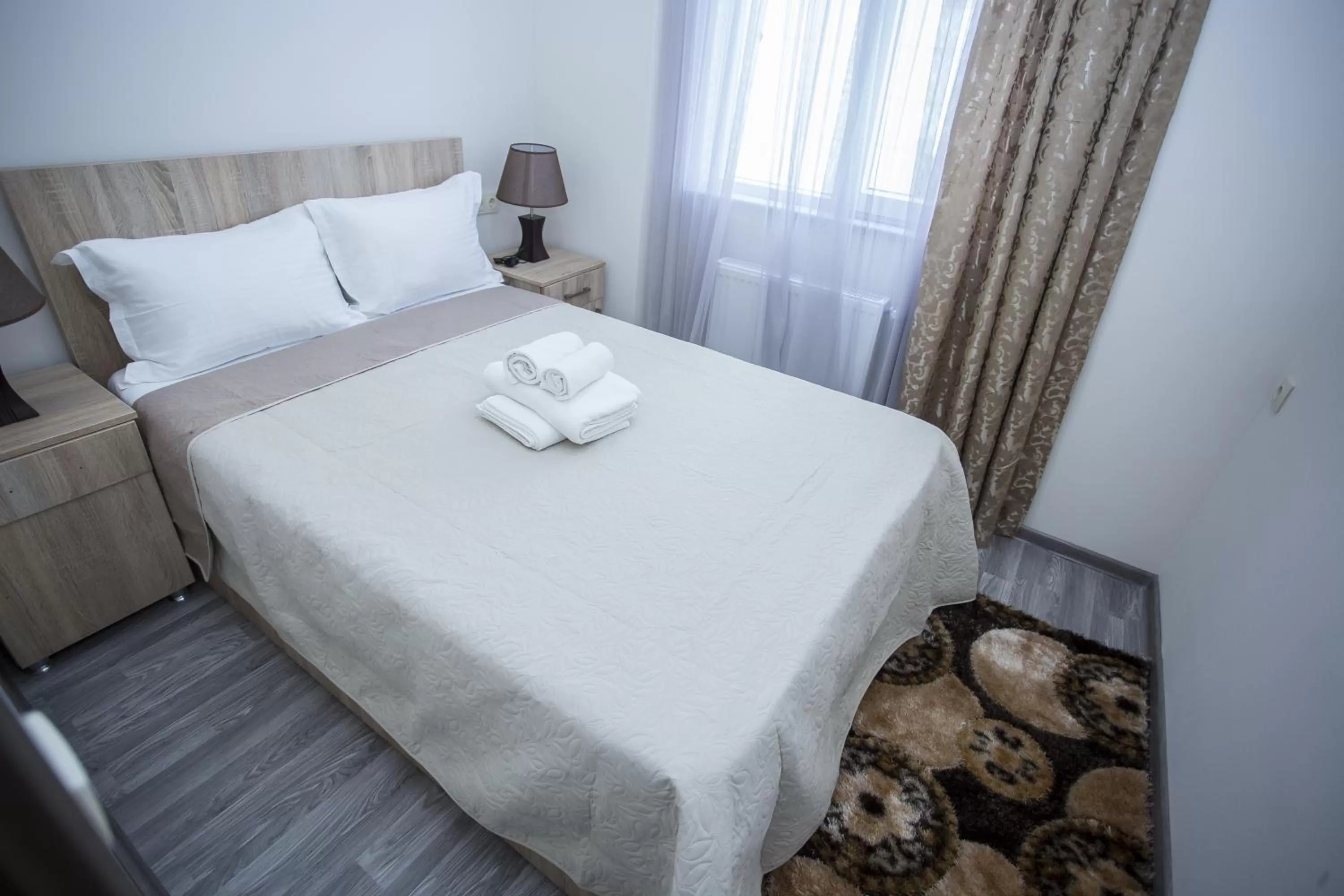 Bed in Hotel Garanti