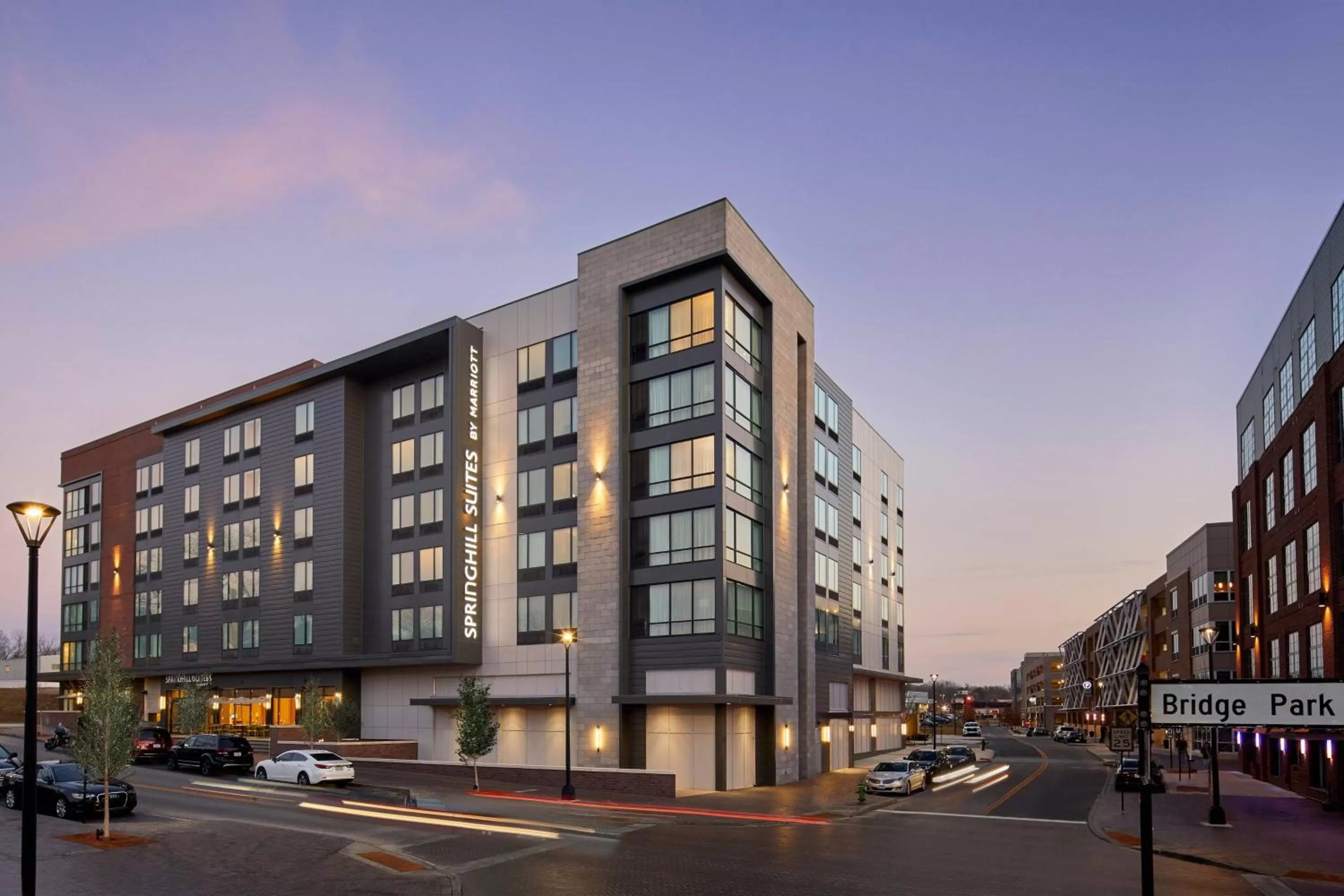 Property building in SpringHill Suites by Marriott Columbus Dublin