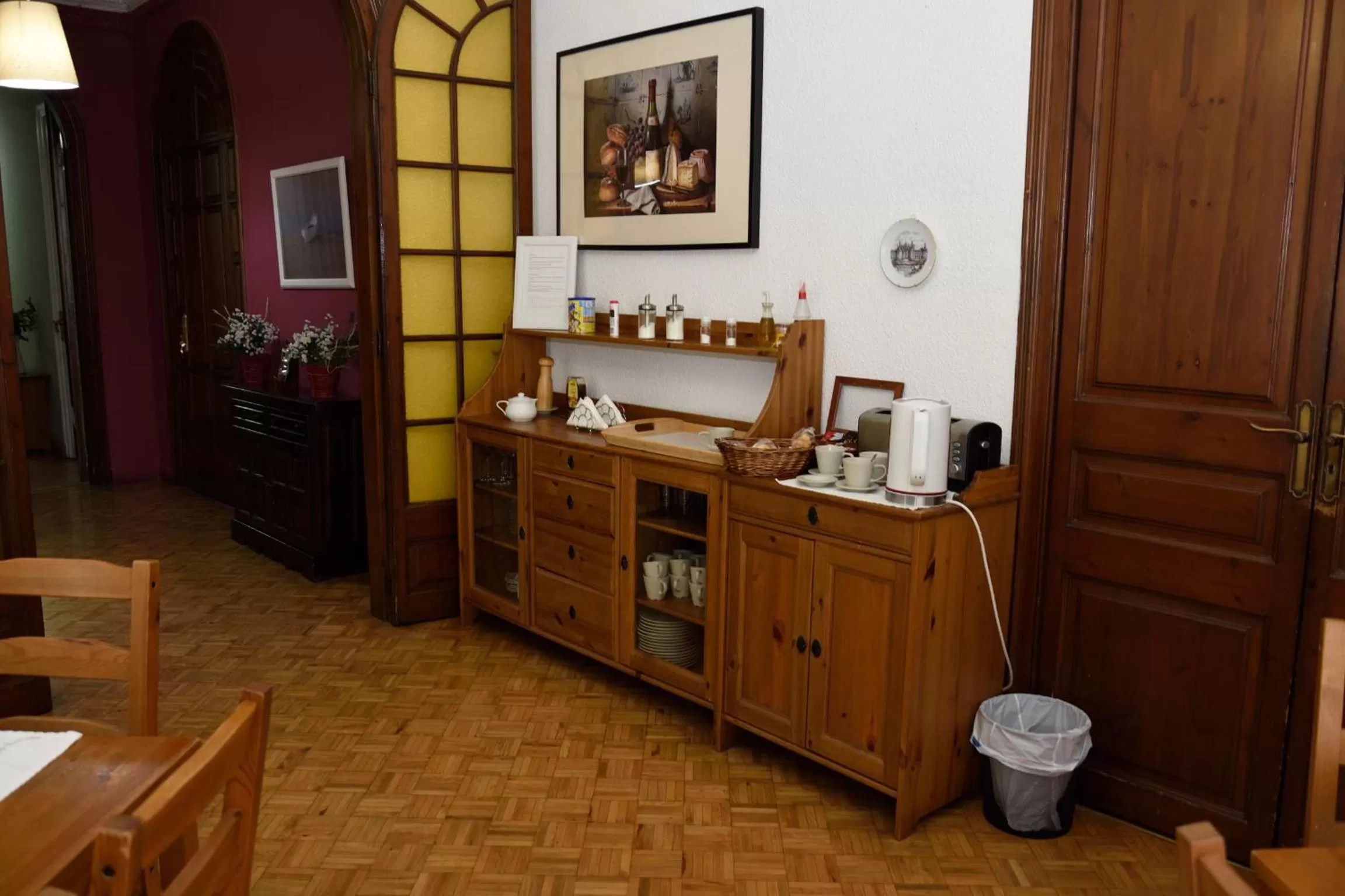 Food and drinks in Ally's Bed&Breakfast,