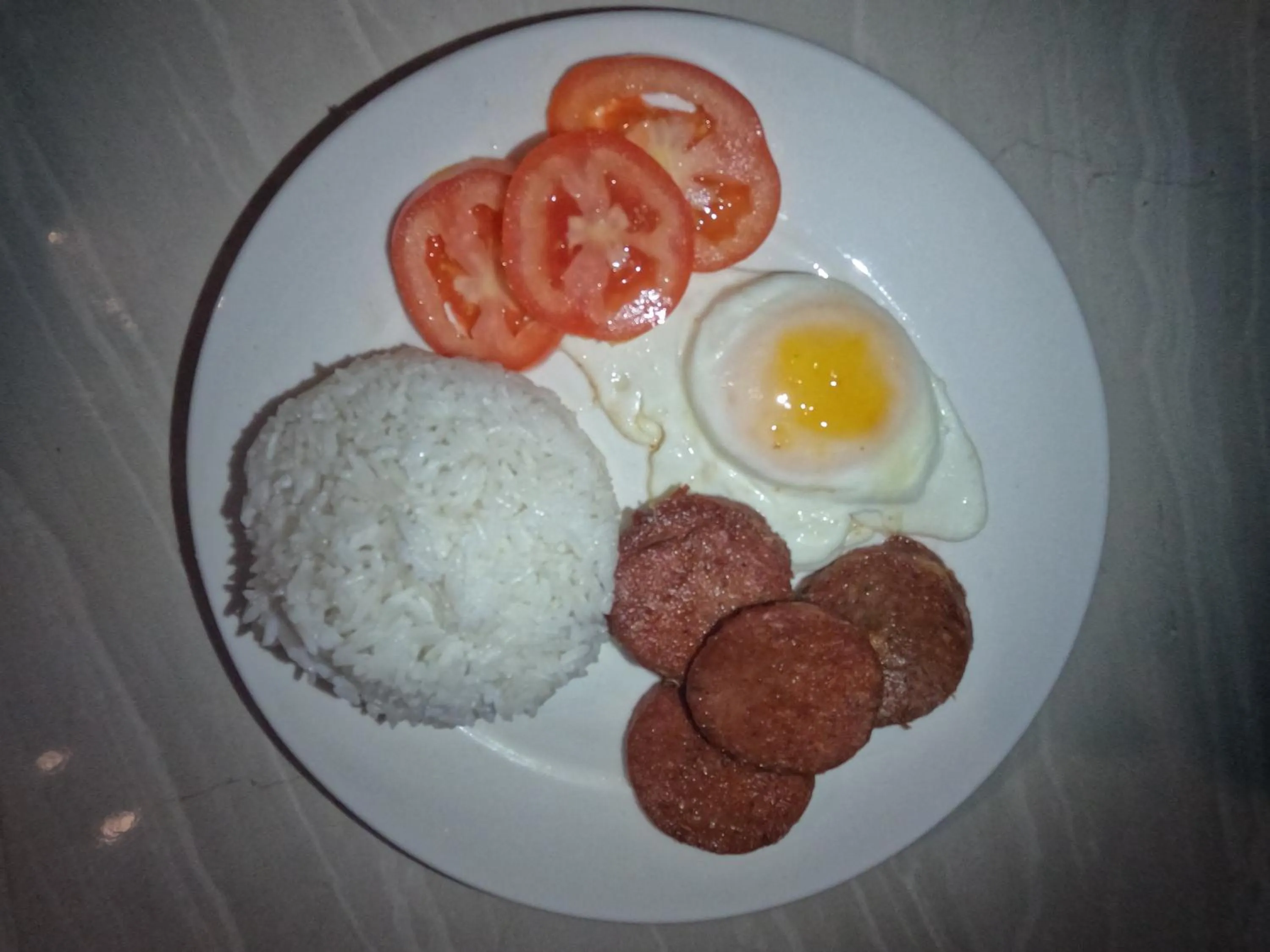 Breakfast in Gratum Beach Resort