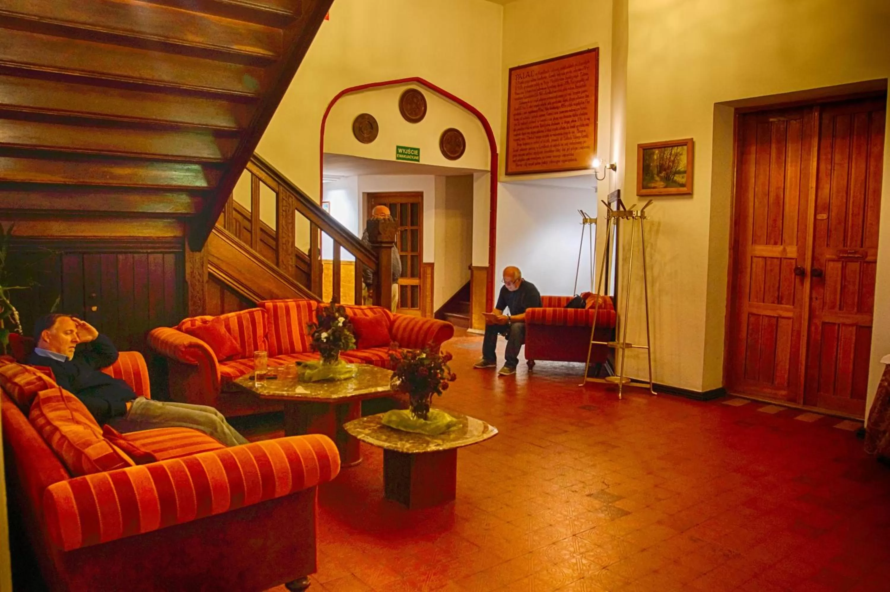 Seating Area in Hotel Zamek Karnity