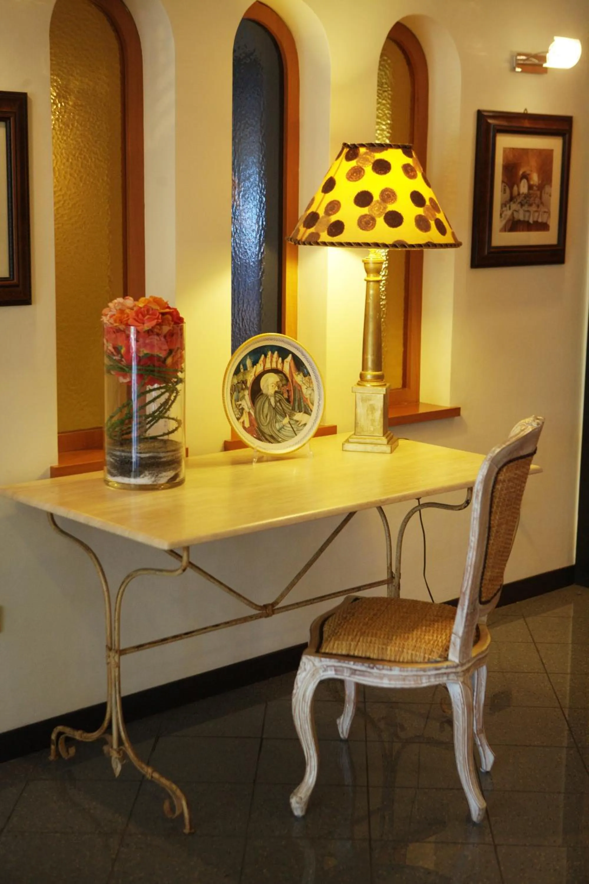 Lobby or reception in Hotel Cristallo di La Rosetta Srl