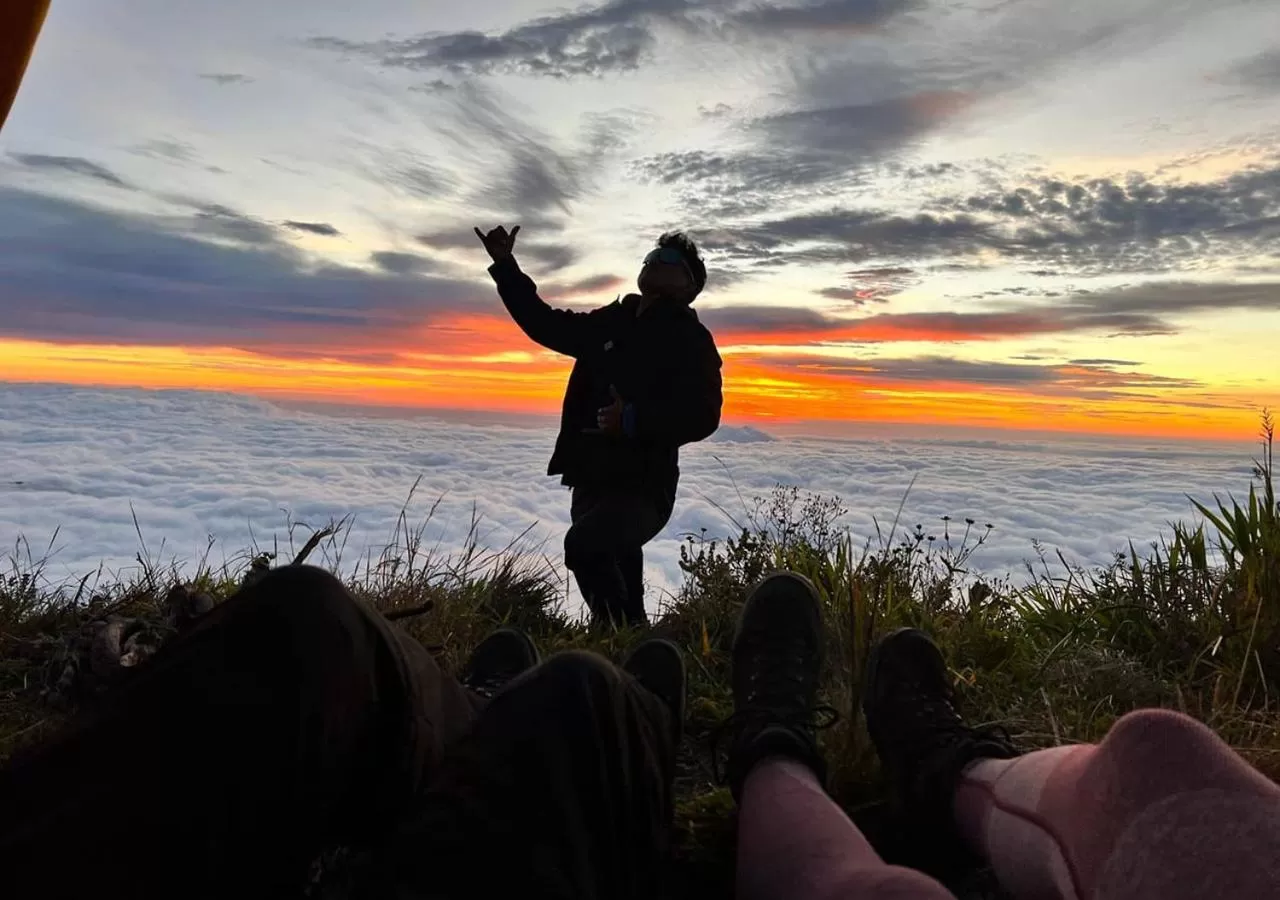 People, Sunrise/Sunset in La Merced Plaza Hostal