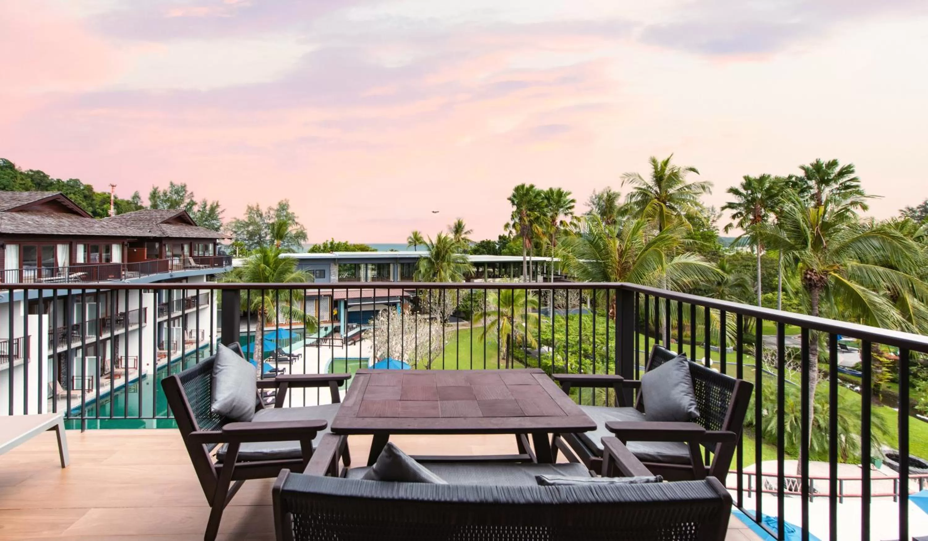 Balcony/Terrace in Holiday Ao Nang Beach Resort, Krabi