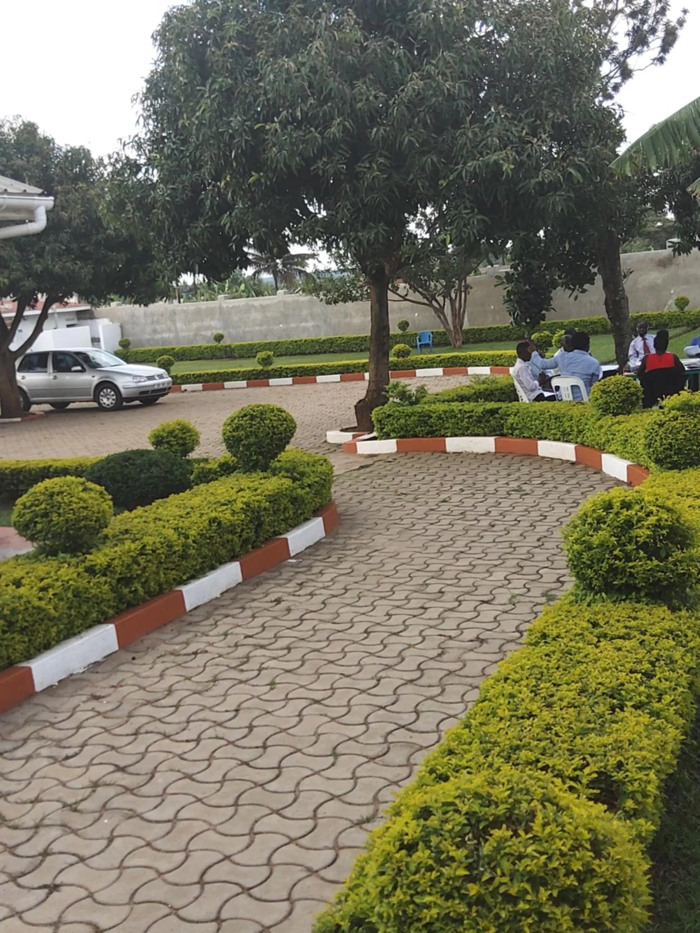 Garden in Lucia Villas Mbale
