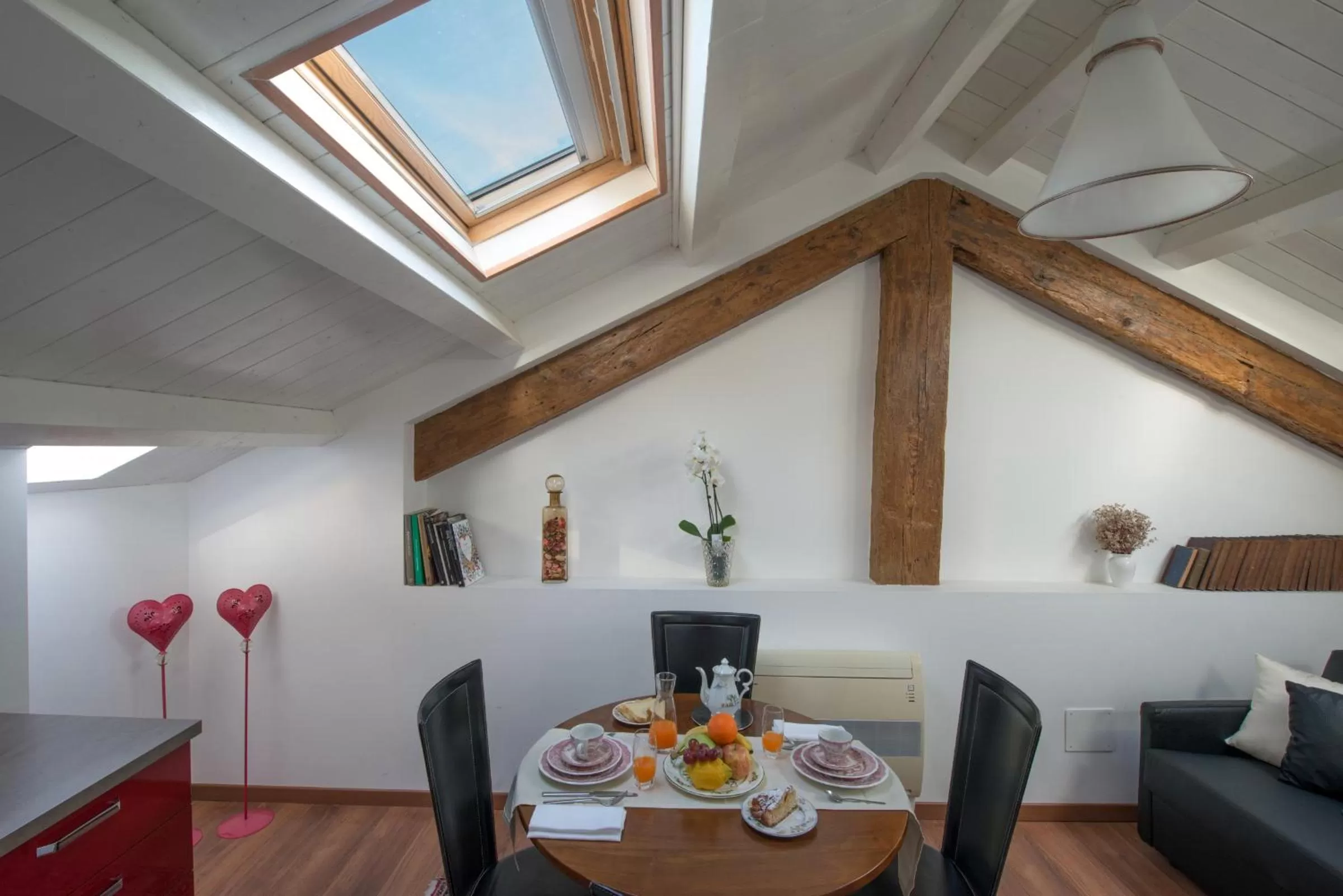 Dining area in Palazzo Rotati