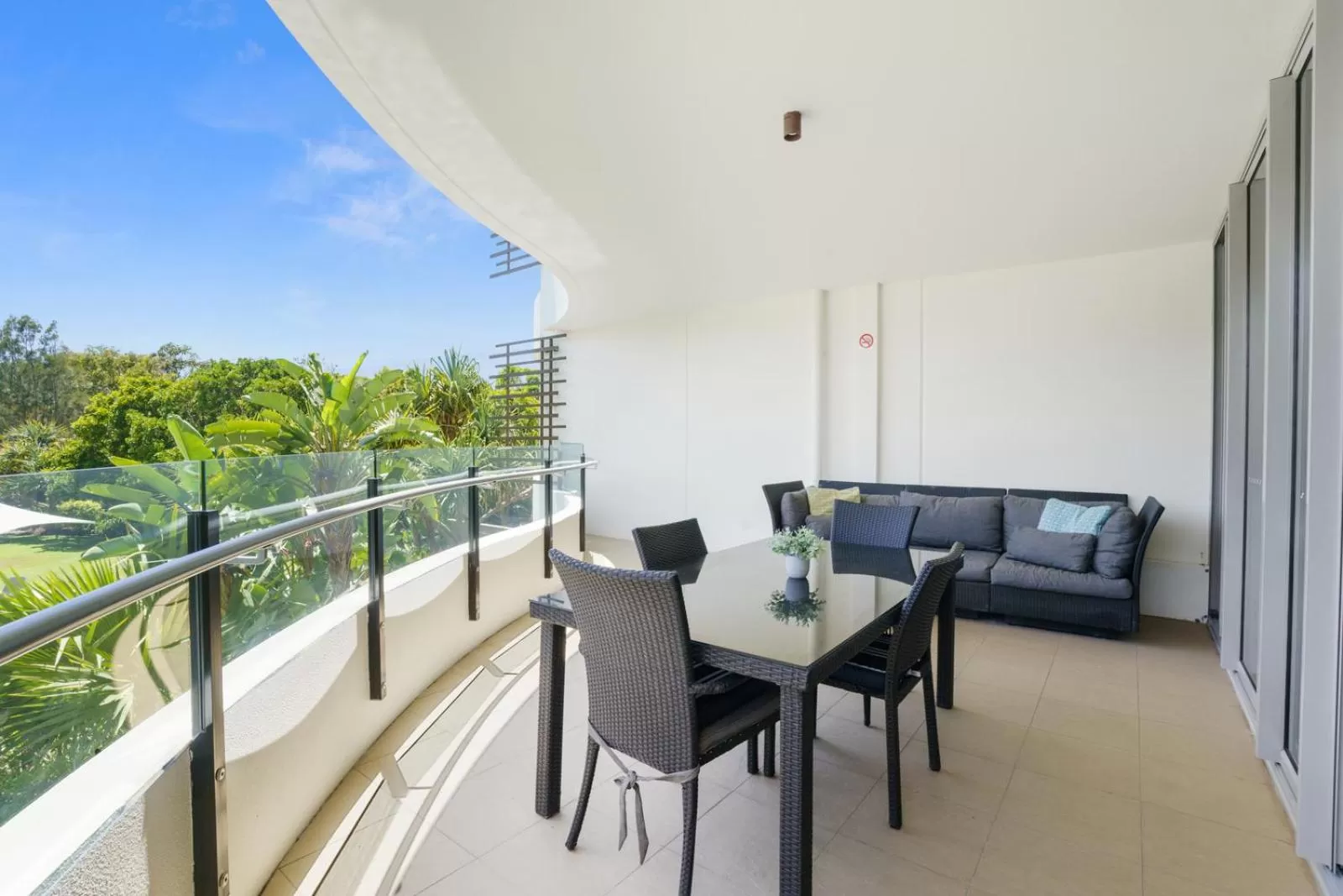 Balcony/Terrace in Cotton Beach Resort - Tweed Coast Holidays ®
