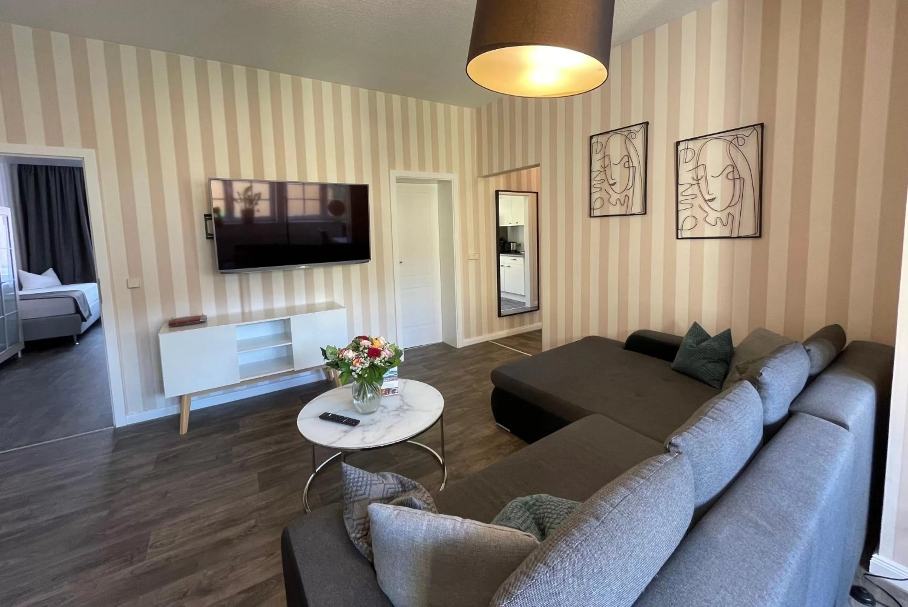 Living room in "Zur Altstadt - Am Fuße der Osterburg" Gaststätte, Pension, FEWO