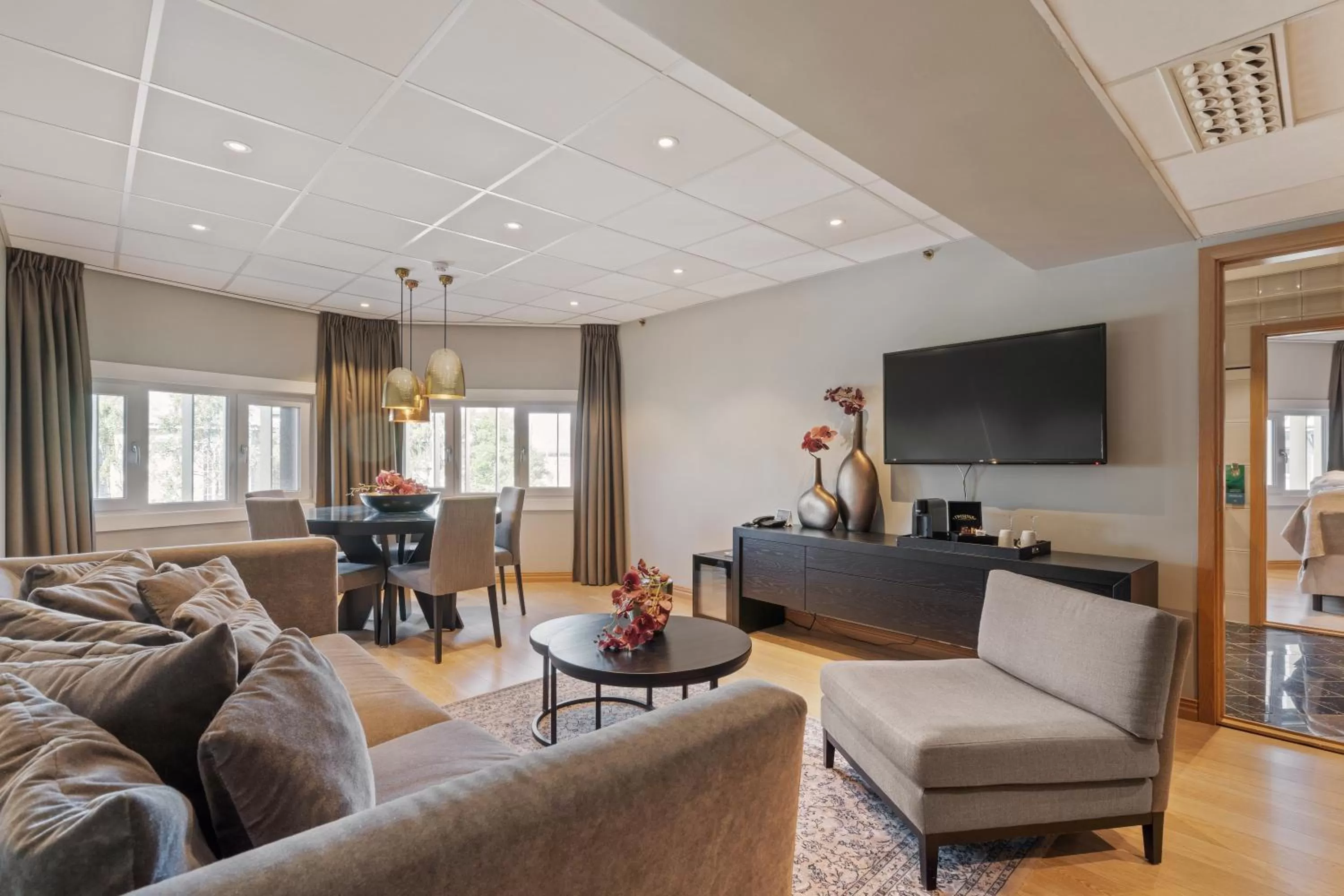 Living room in Quality Hotel Saga