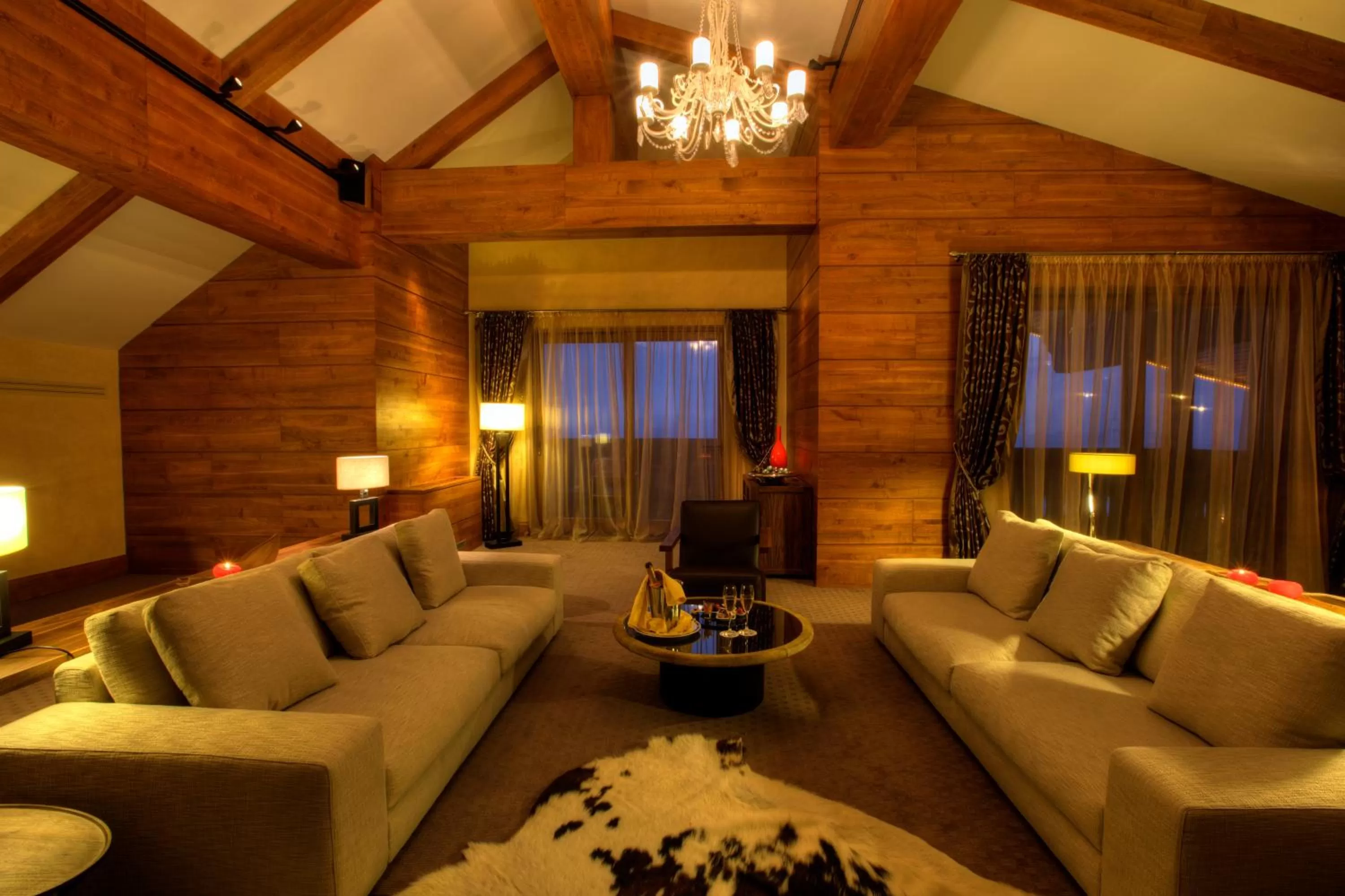 Living room in Kempinski Hotel Grand Arena Bansko