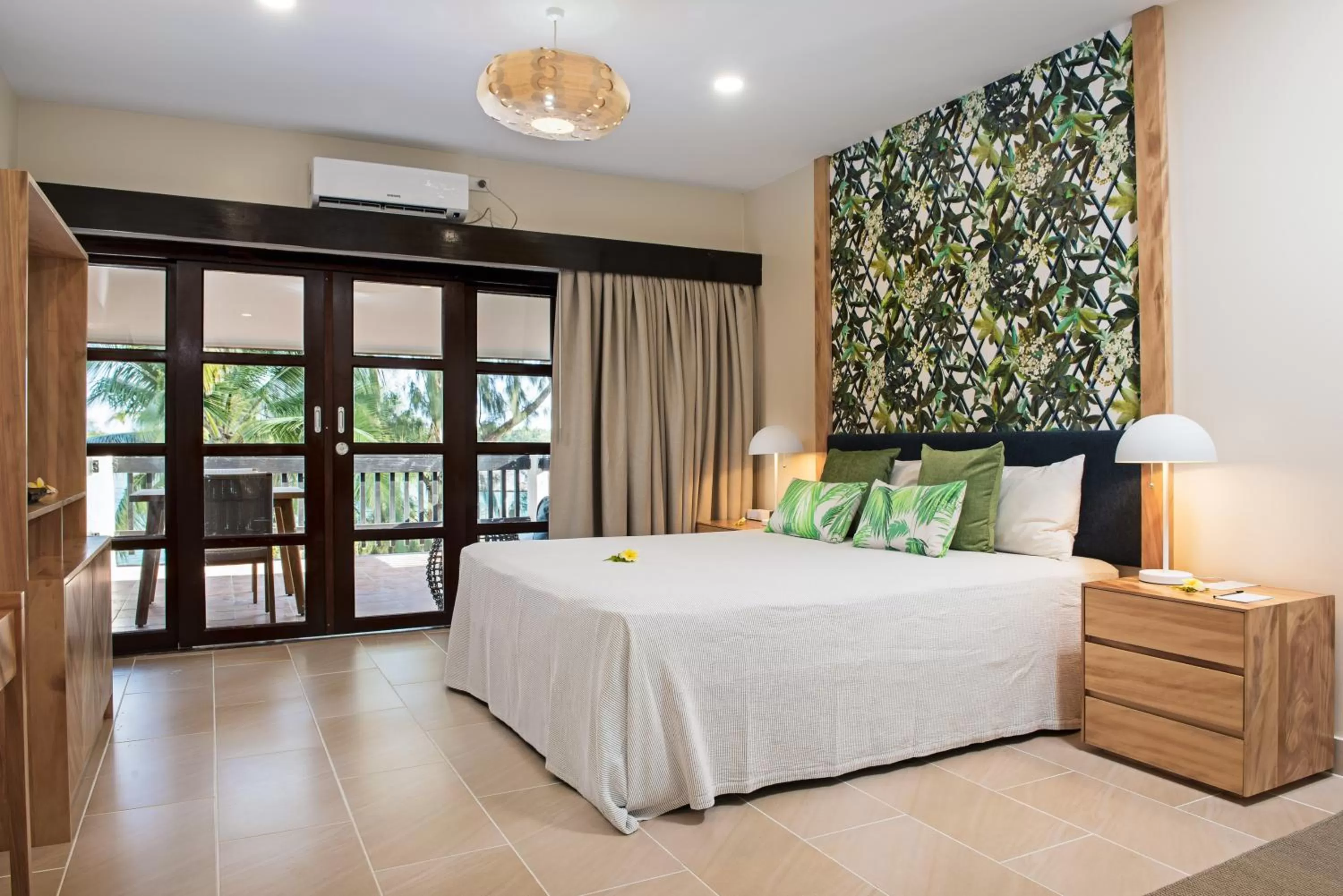 Bed in Warwick Le Lagon Resort & Spa, Vanuatu