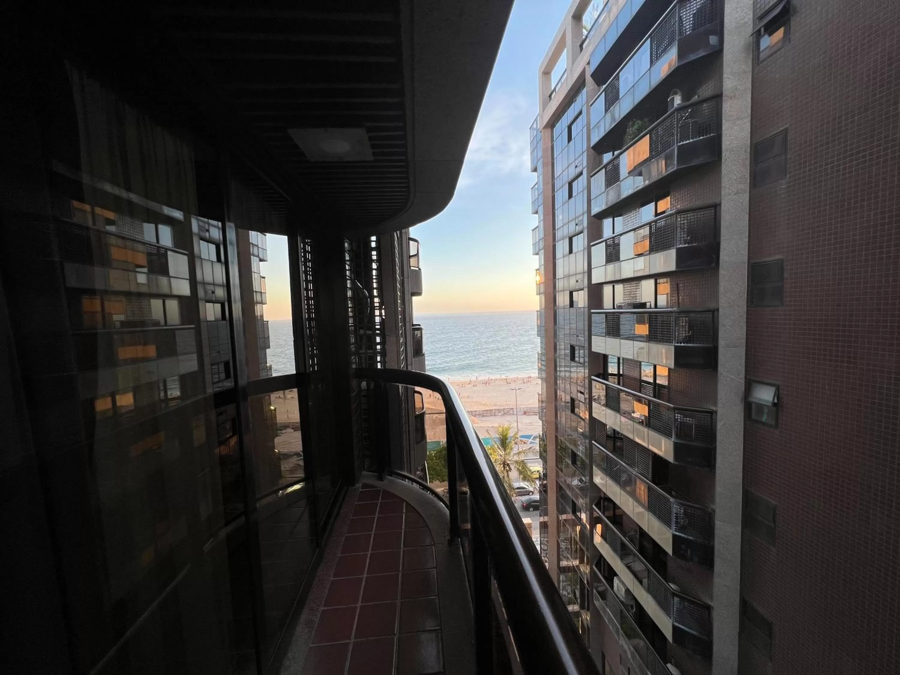 Balcony/Terrace in Flat Ipanema - Vieira Souto 500