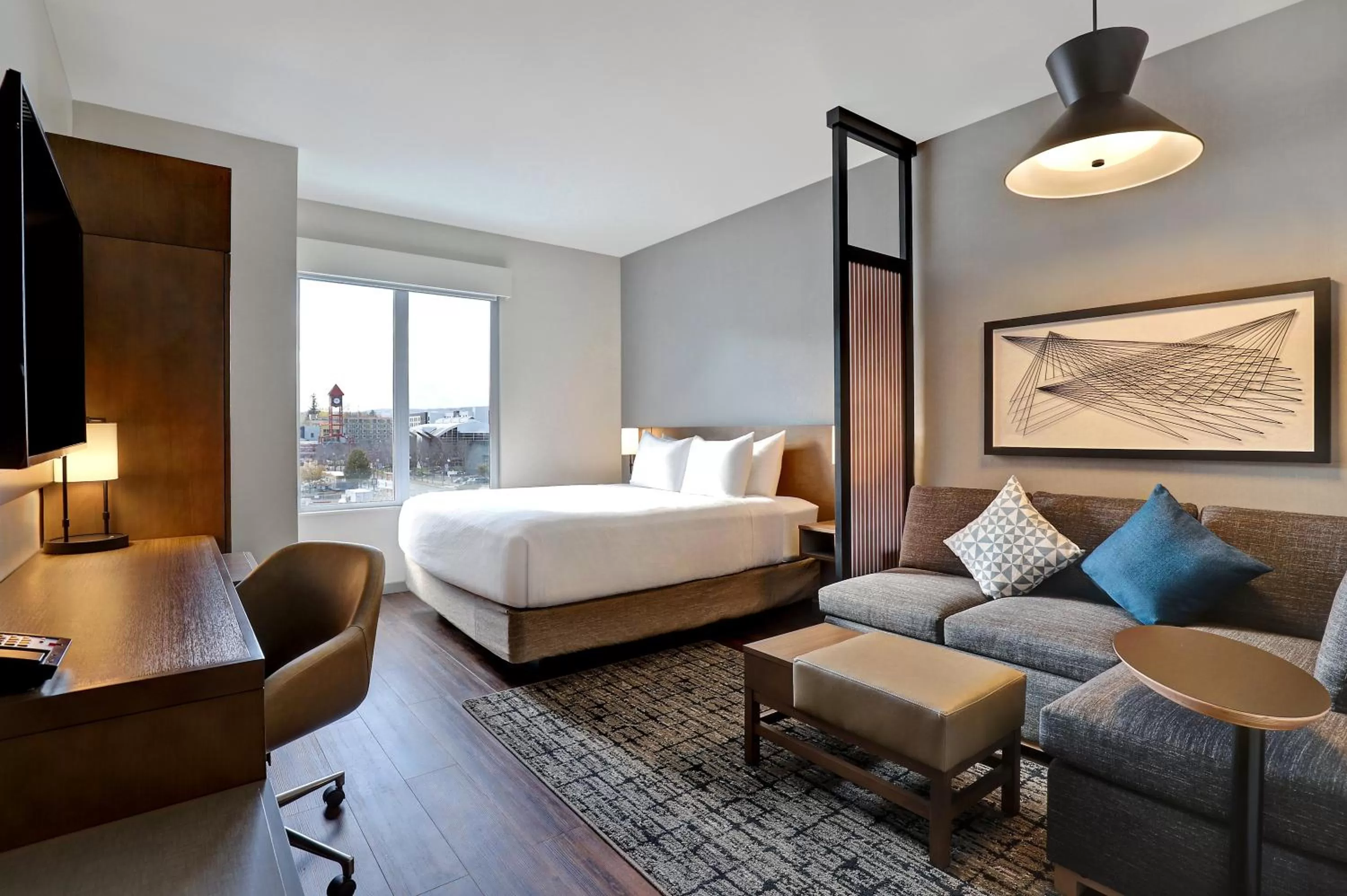 Photo of the whole room, Bed in Hyatt Place Prince George