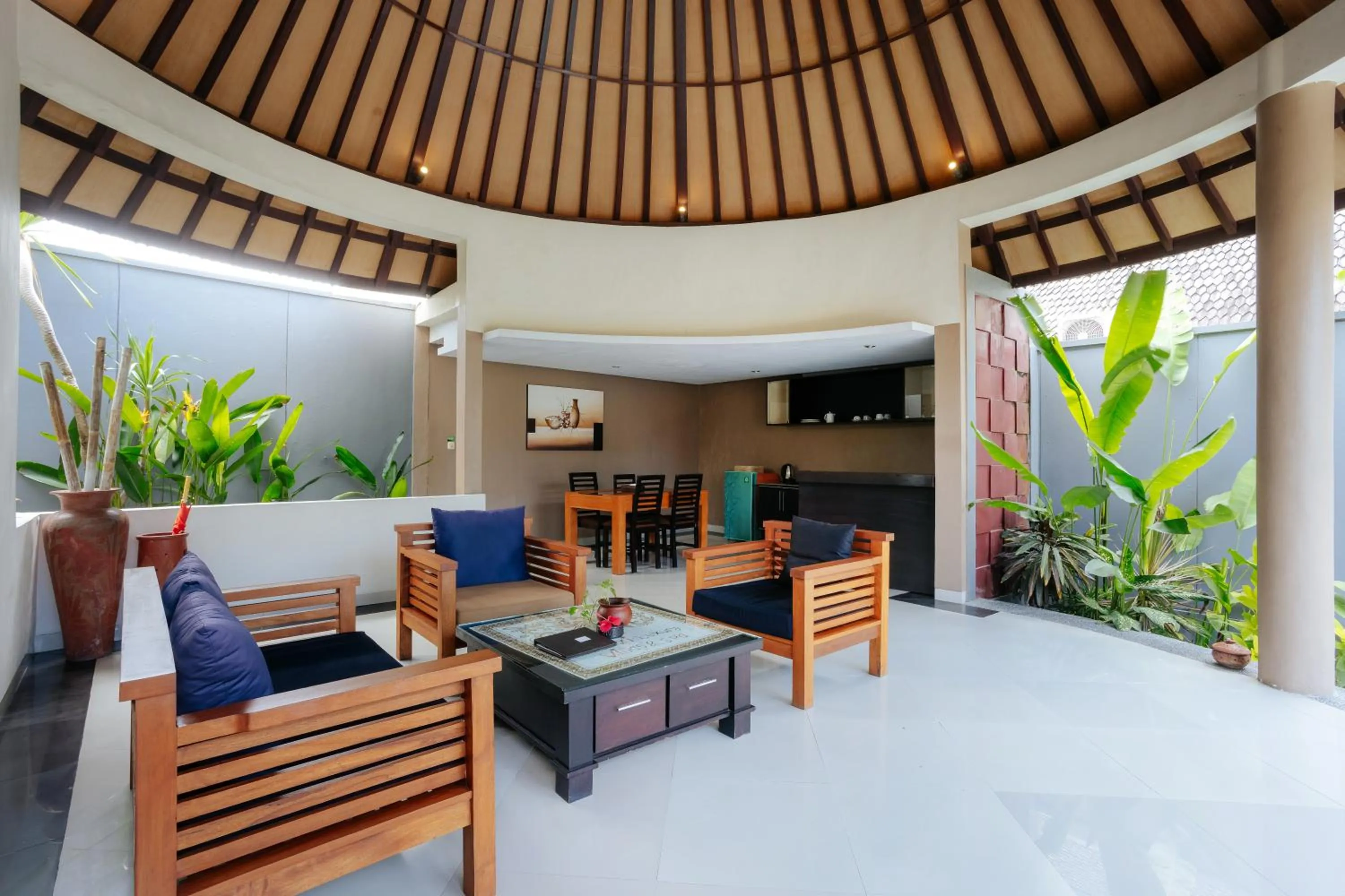 Living room in The Bidadari Villas and Spa Umalas - Seminyak
