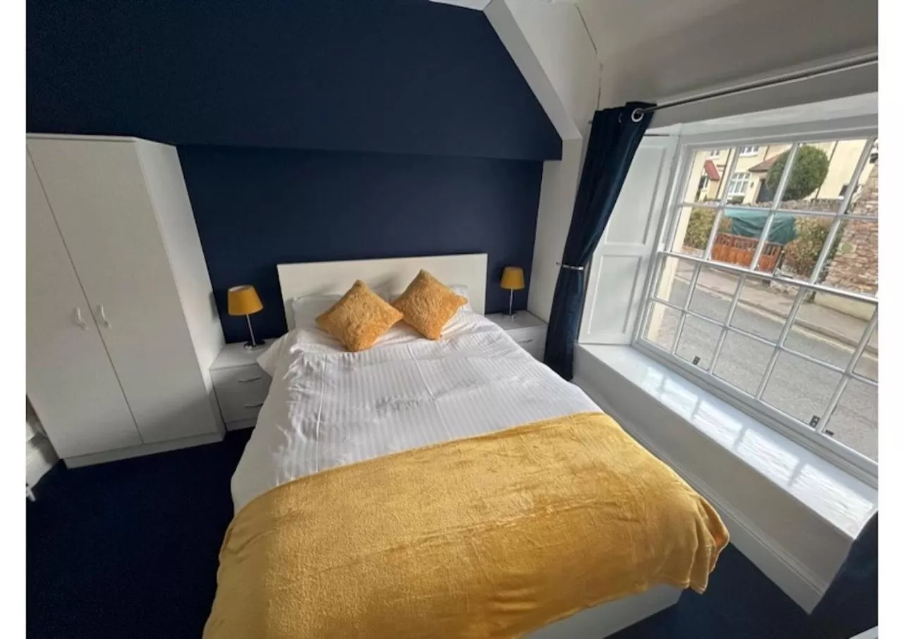 Bed in The Angel Inn