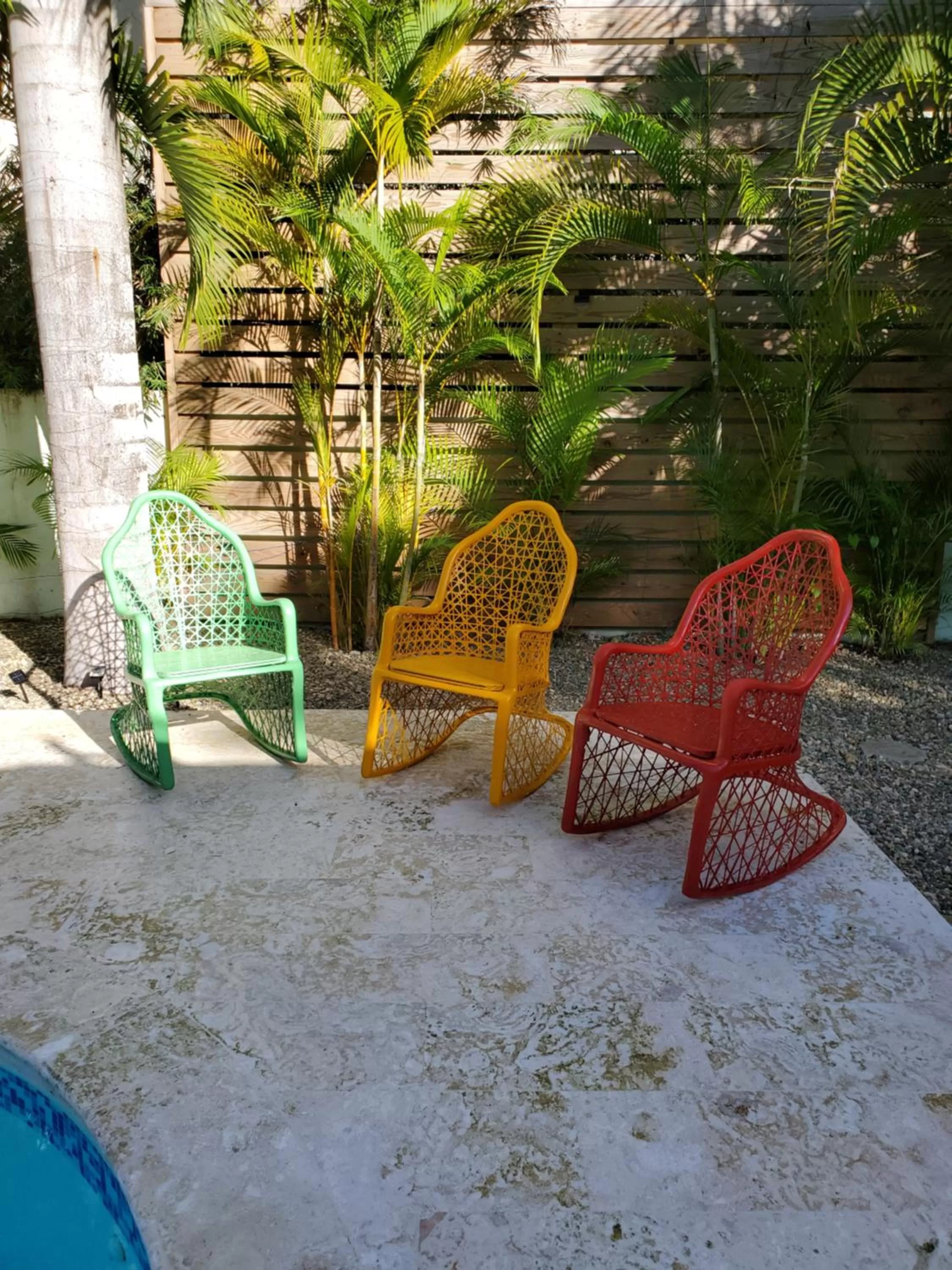 Swimming pool in B&B Pavillion