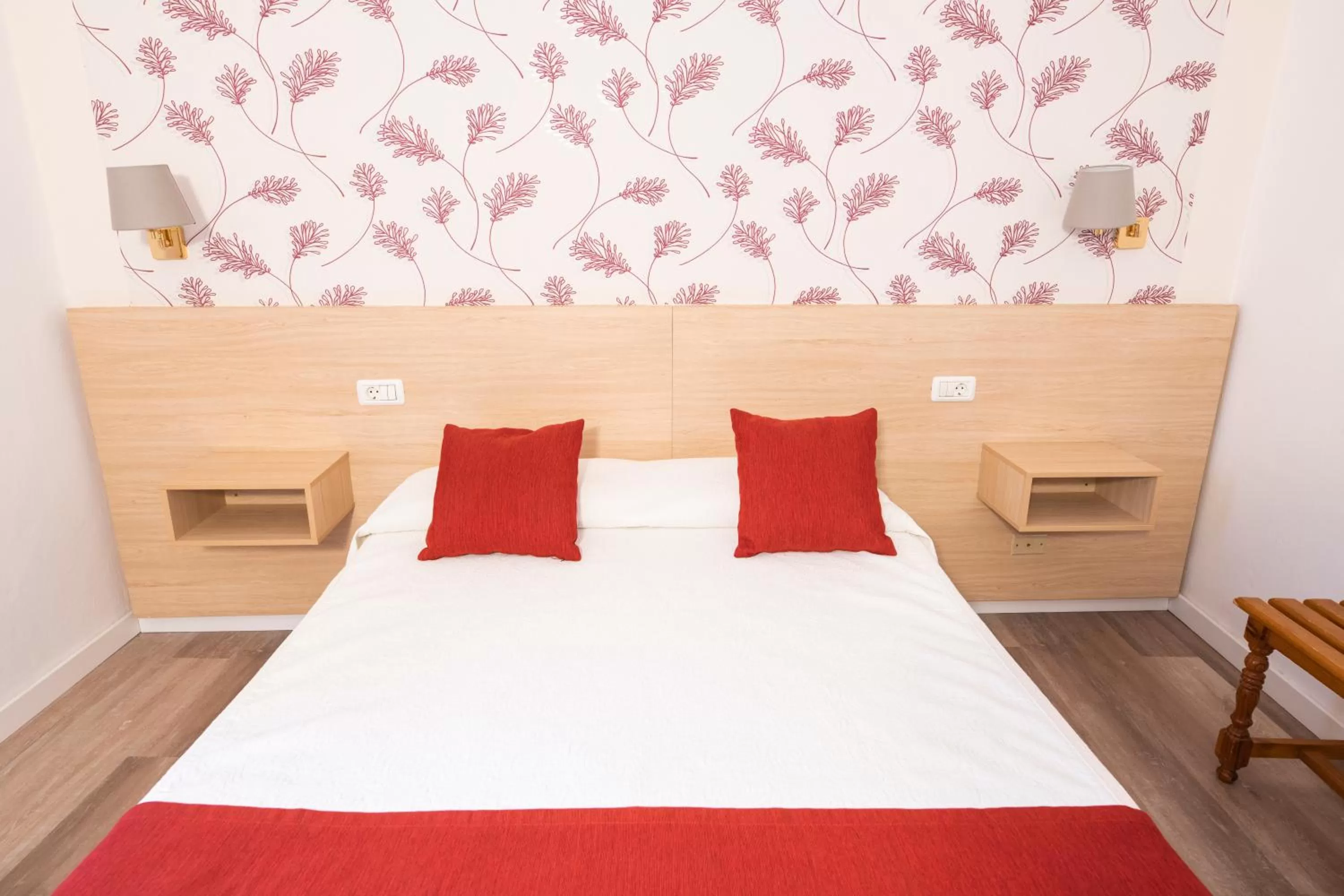 Bed in Hotel Apartamentos Villa Gomera