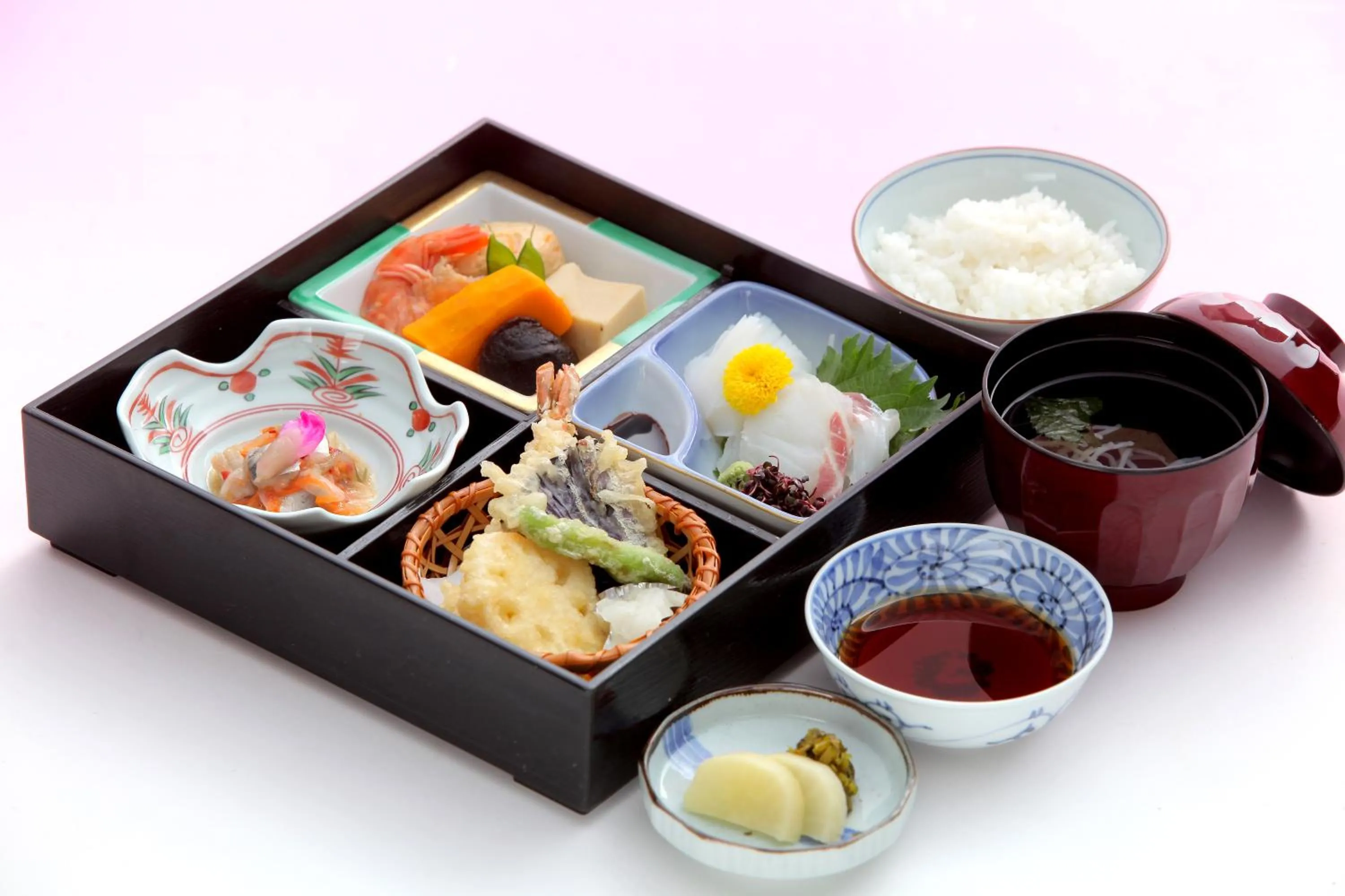 Food close-up in Ryori Ryokan Tsurugata