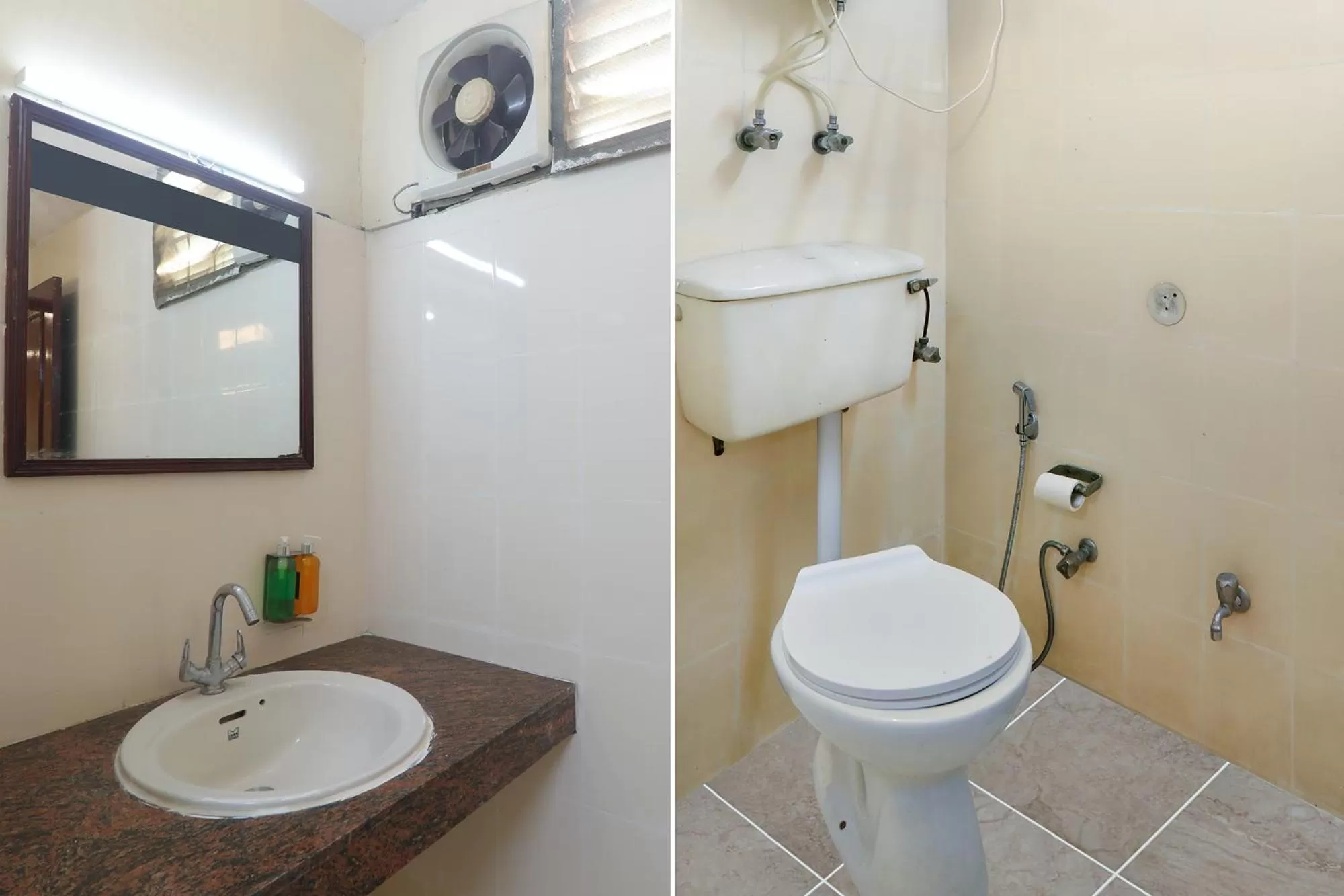 Bathroom in Hotel Presidency Inn