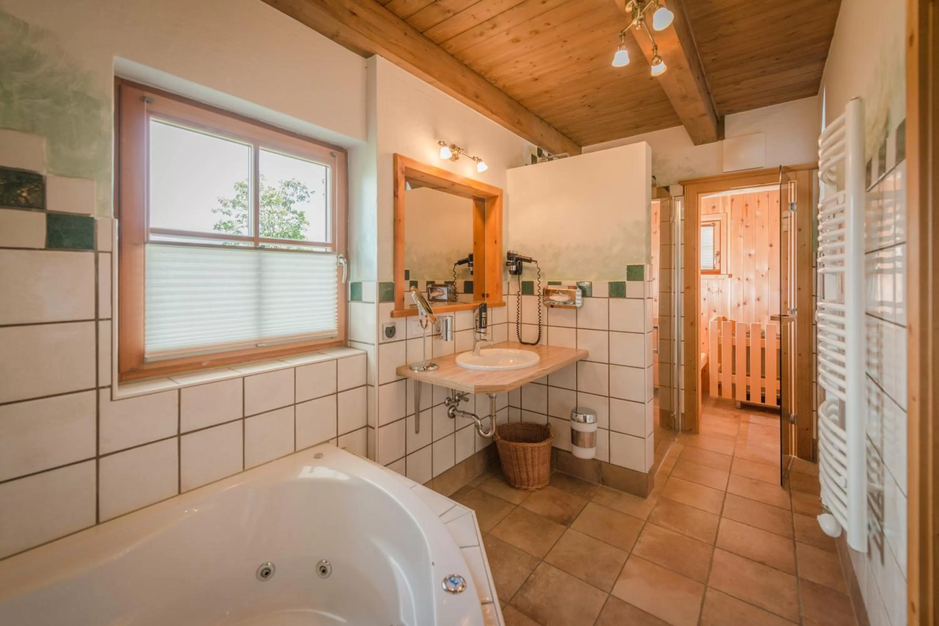 Hot Tub in Almwelt Austria