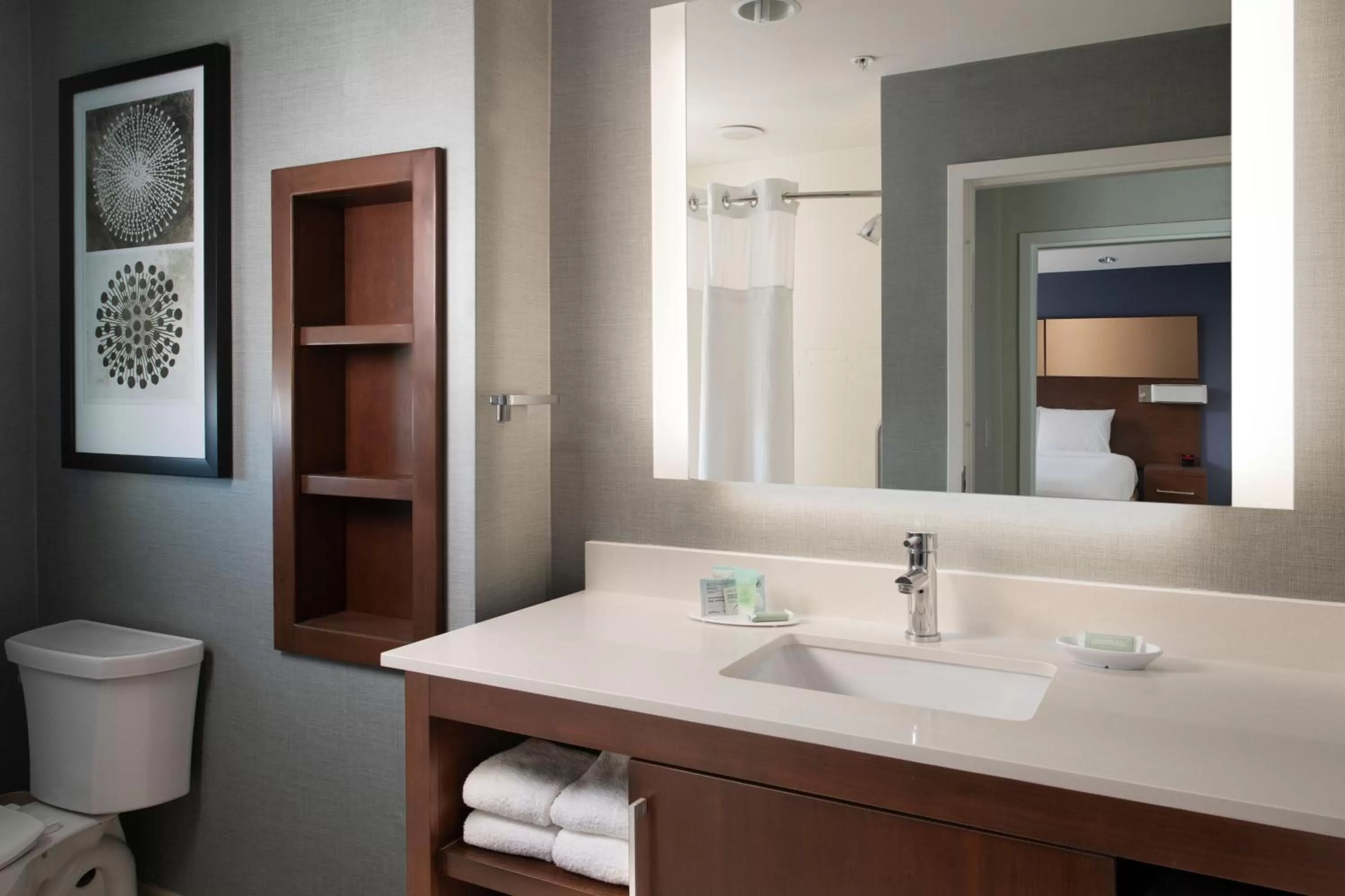 Bathroom in Residence Inn by Marriott Texarkana