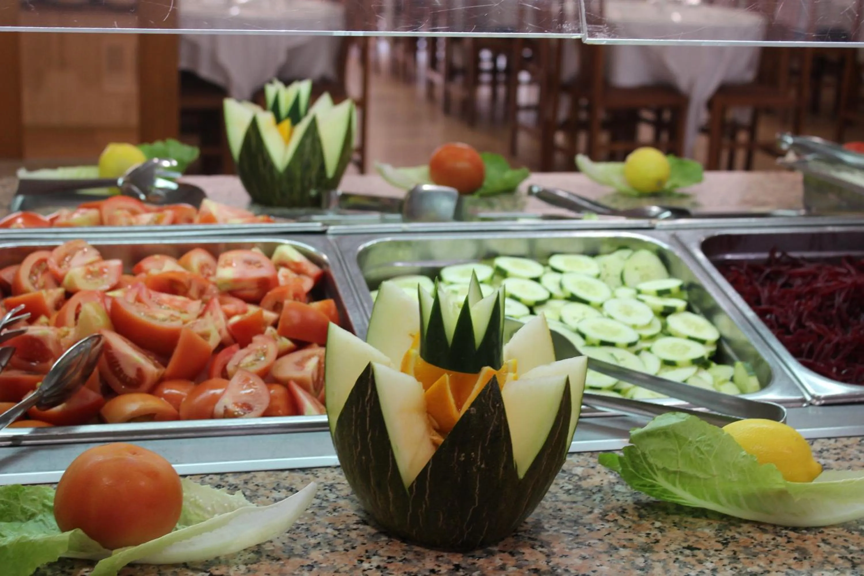 Food close-up in Hotel Esplendid