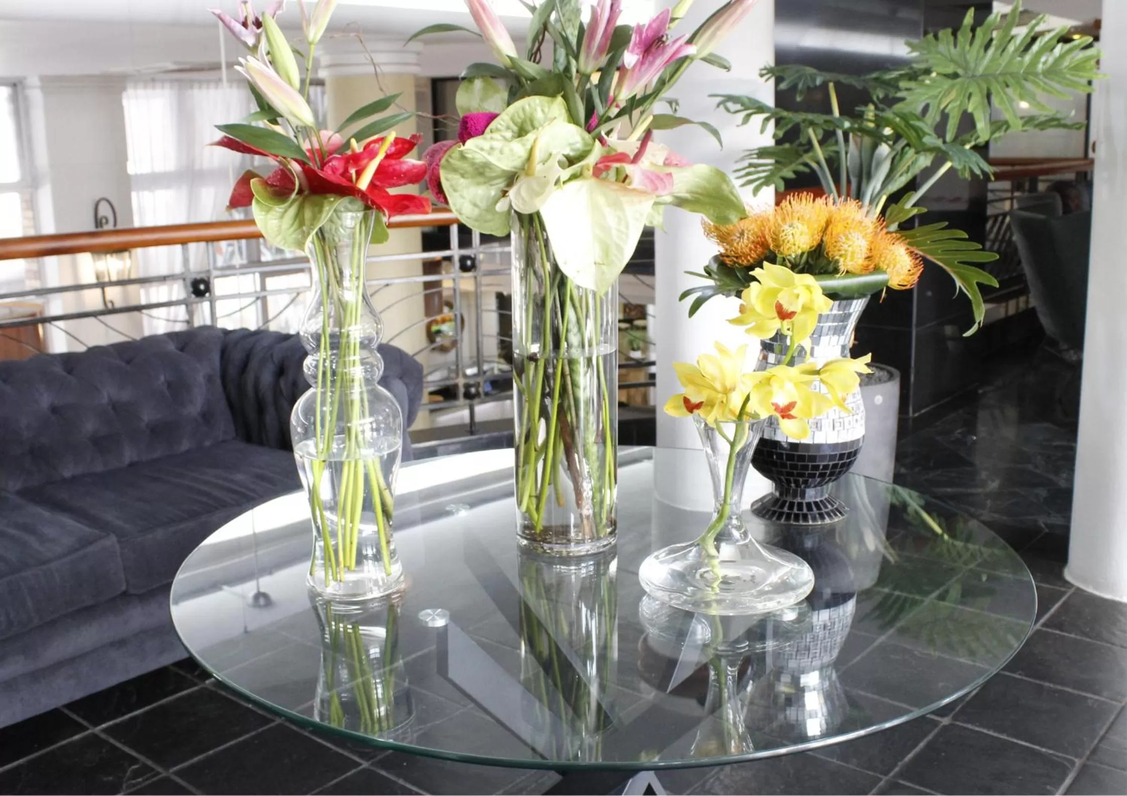 Decorative detail in The Riverside Hotel