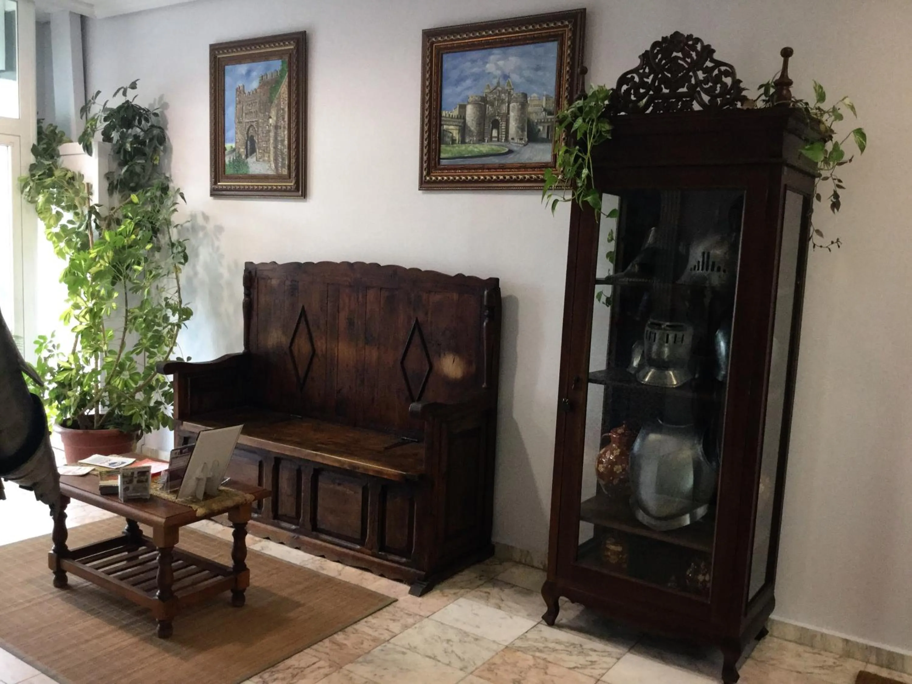 Lobby or reception in Hotel Godofredo