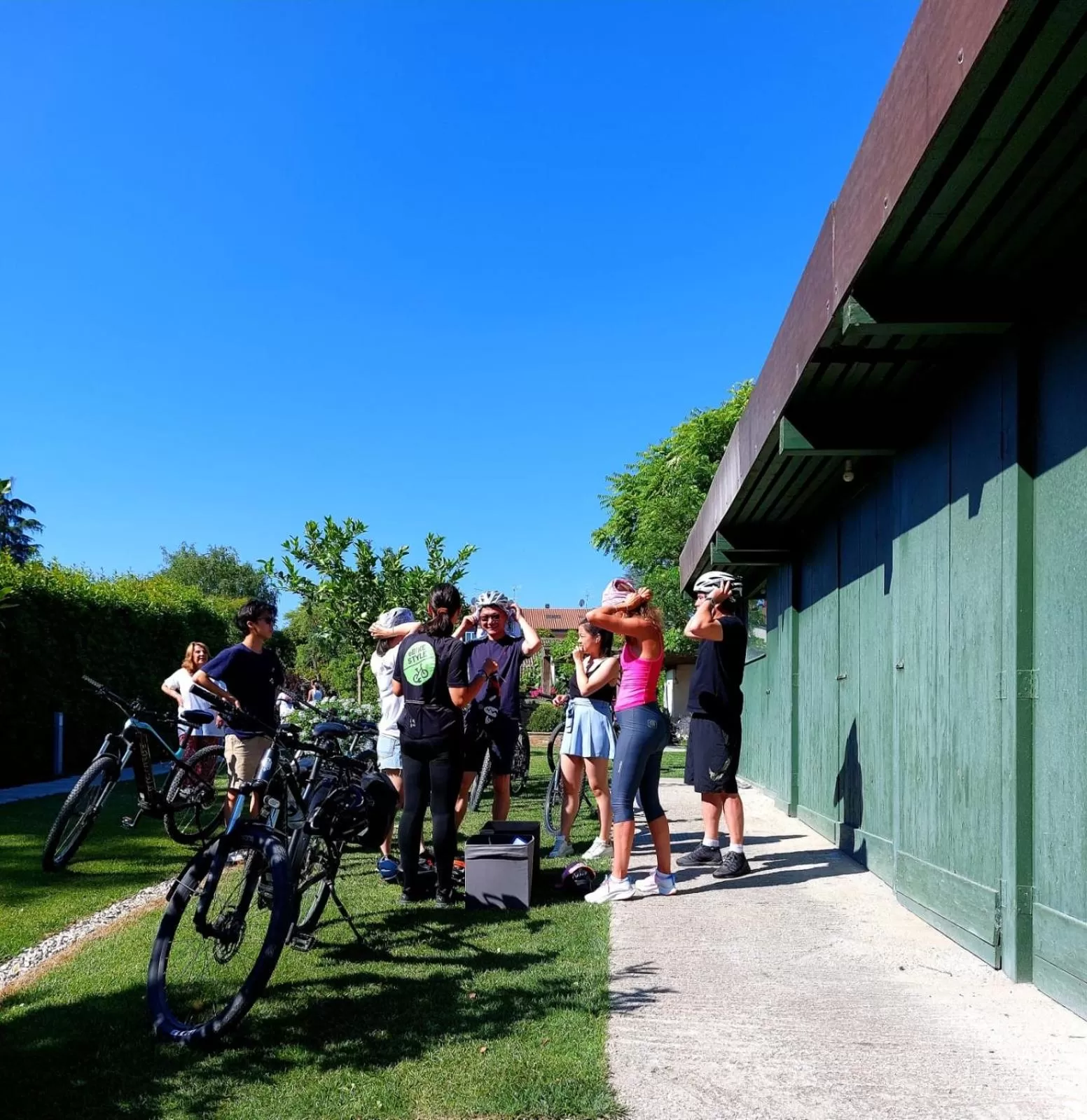 Cycling in La Pergola B&B