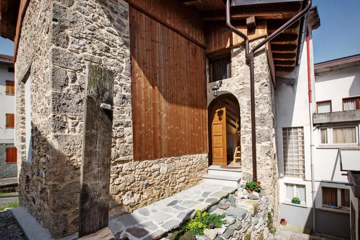 Facade/entrance in Albergo Diffuso Tolmezzo