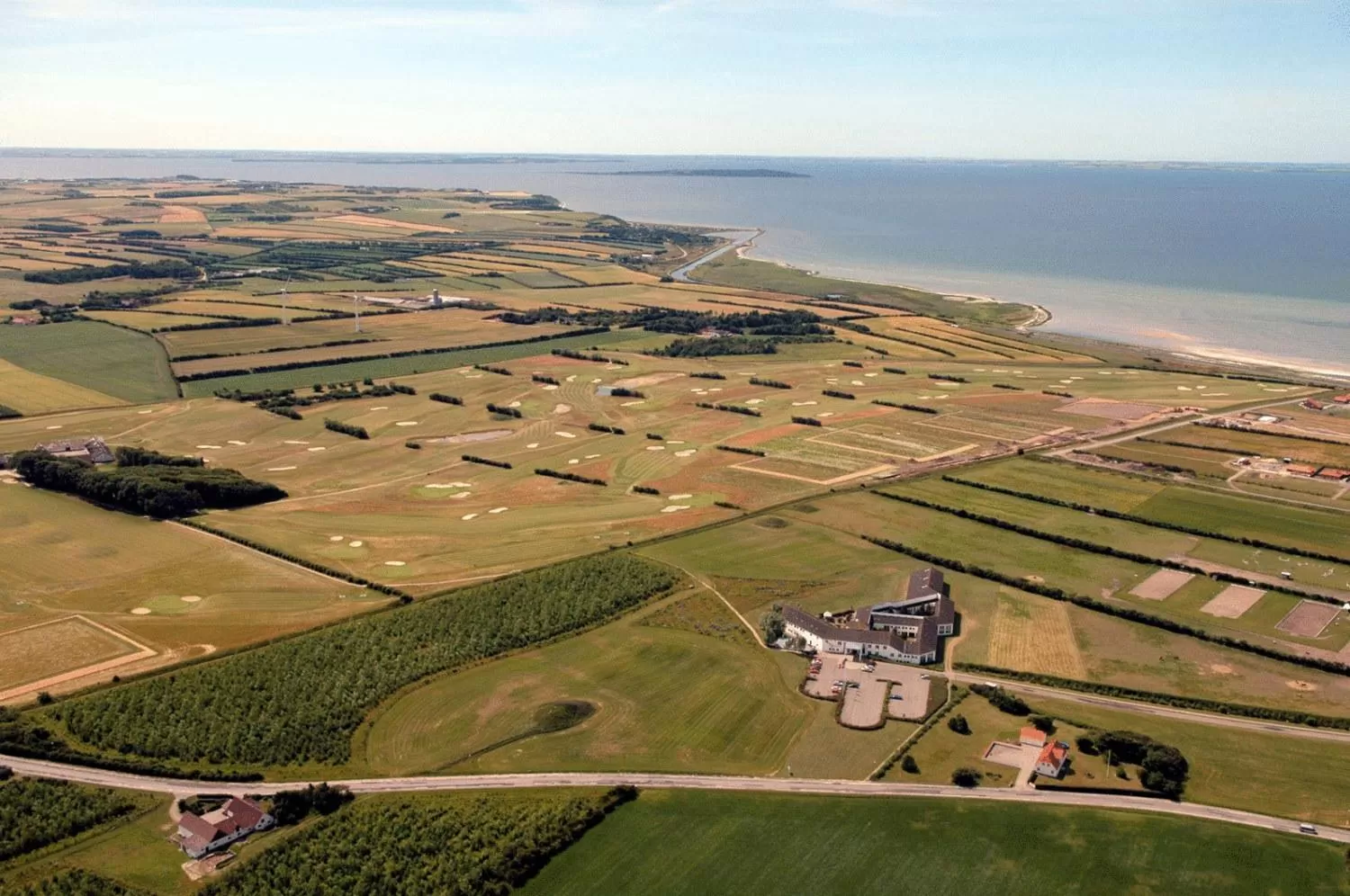 Bird's eye view in Løgstør Parkhotel