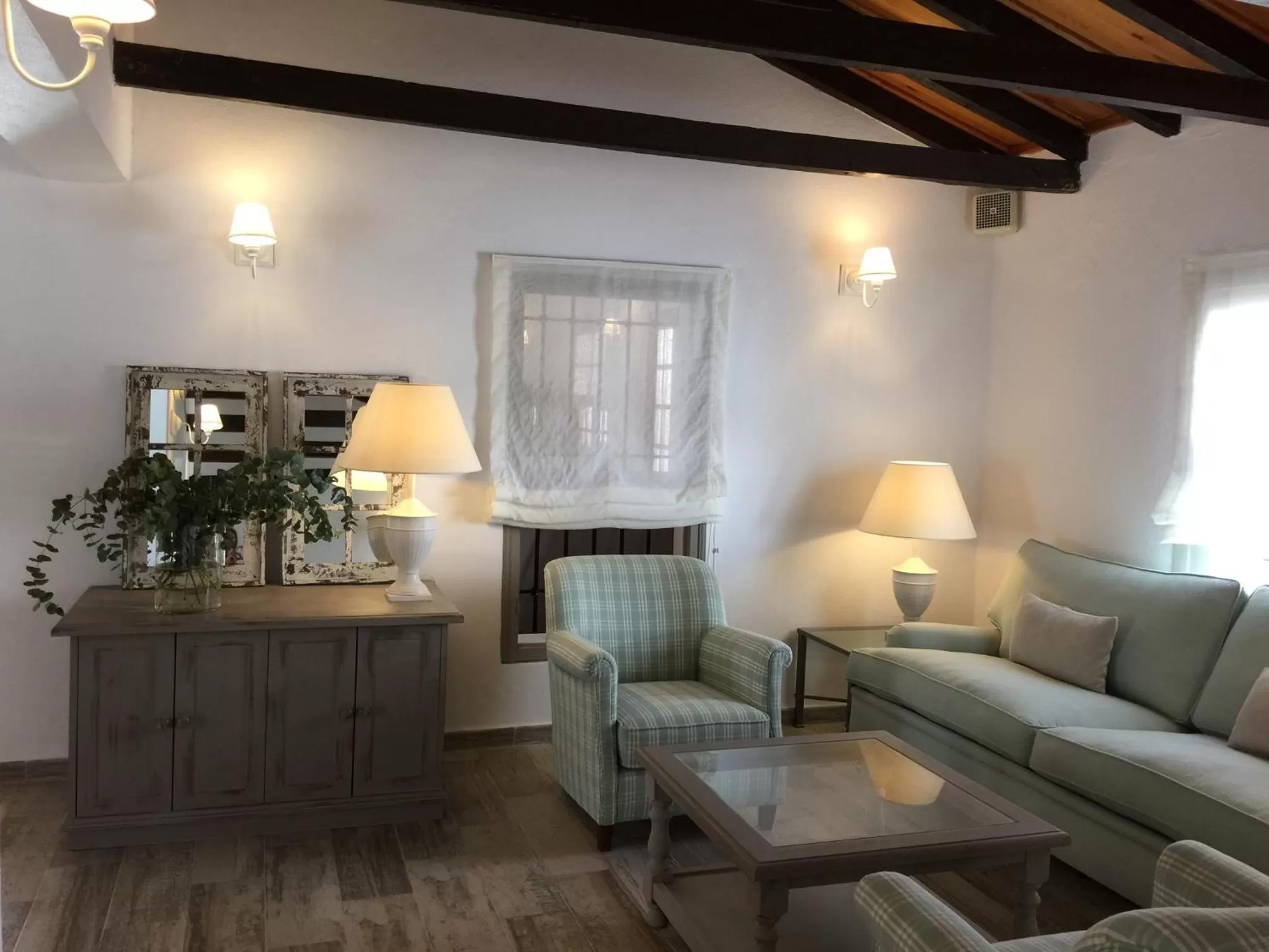 Communal lounge/ TV room, Seating Area in Alhaurin Golf Hotel