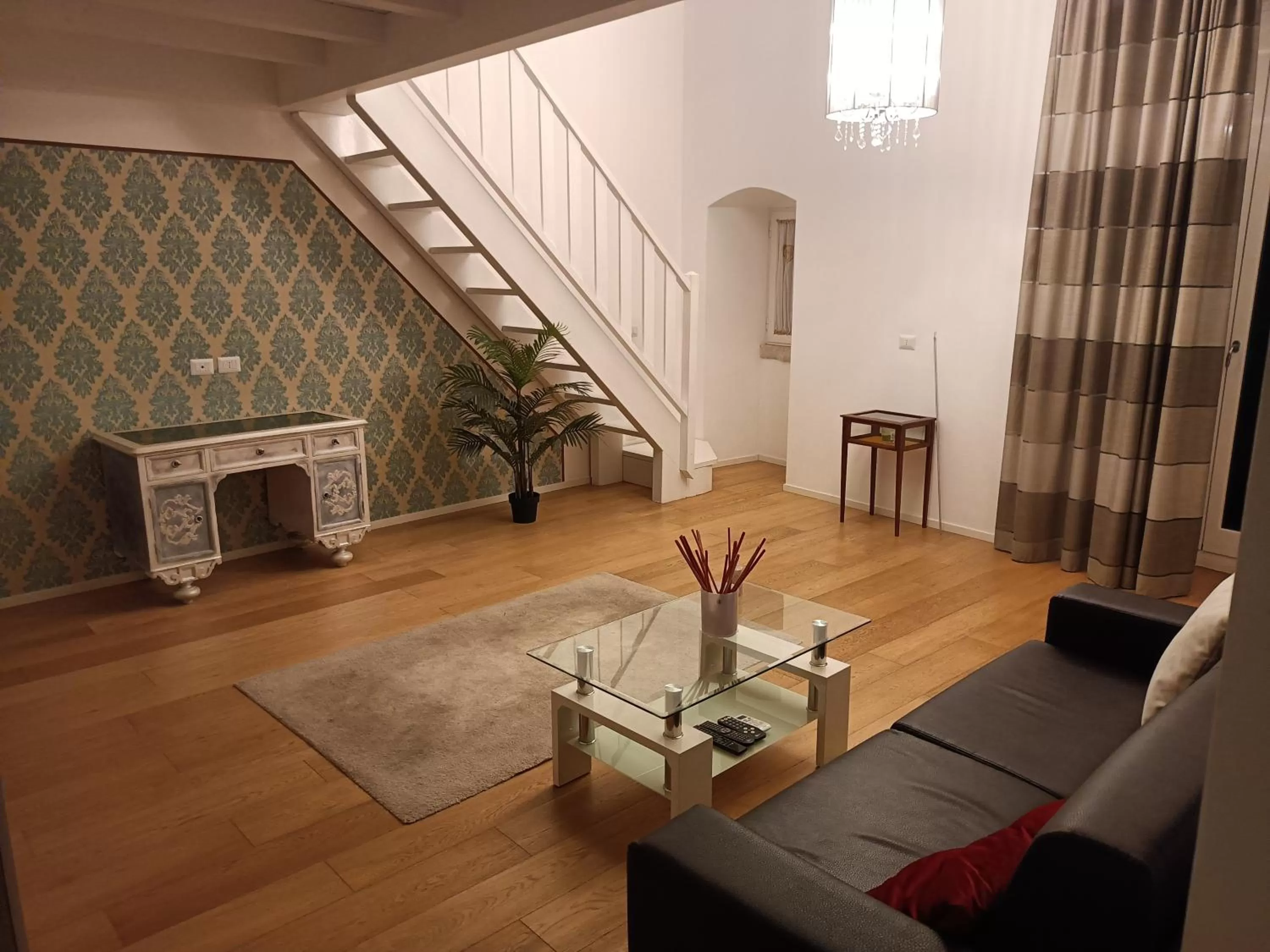 Seating Area in Santandrea suites