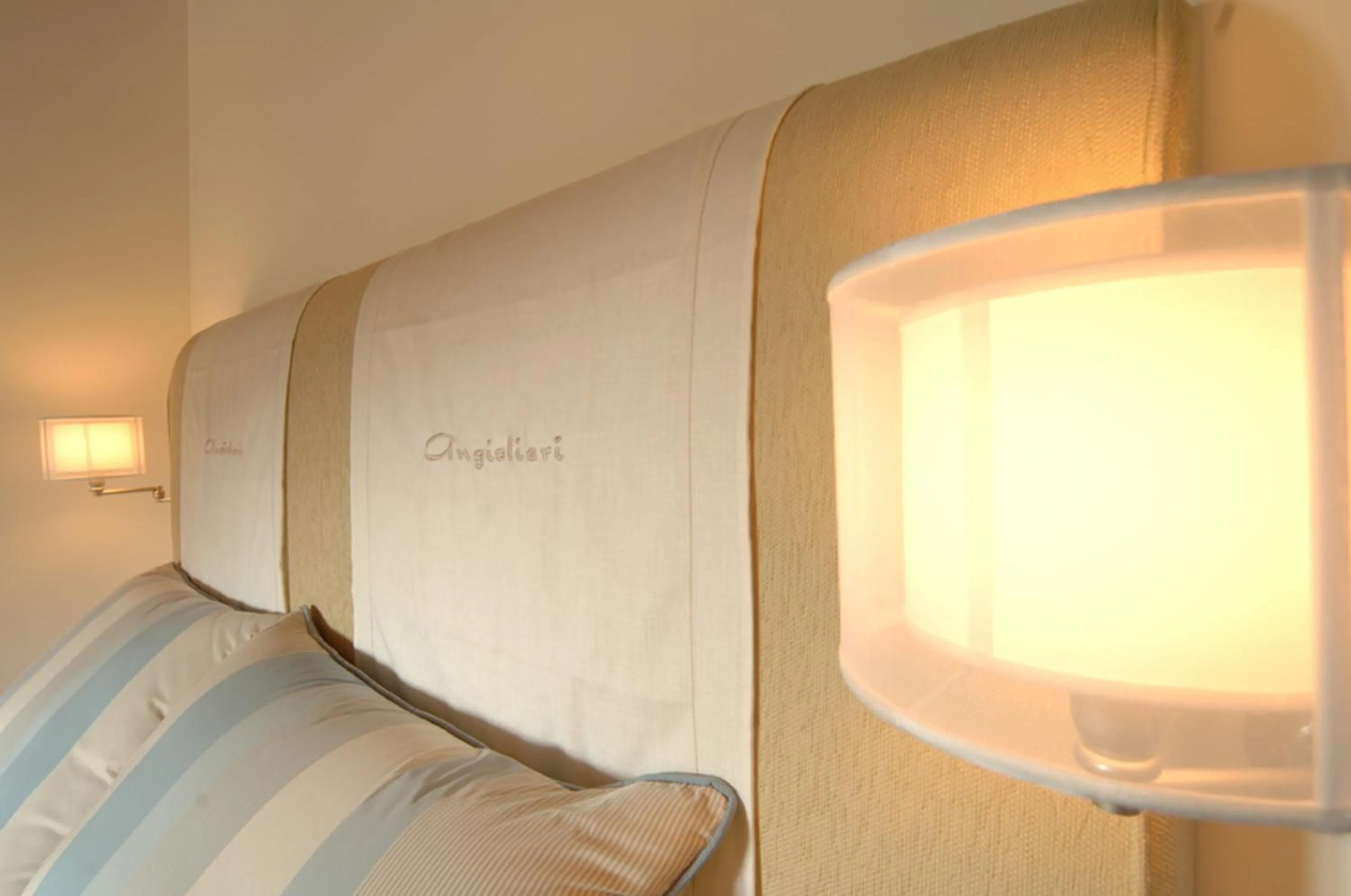 Bed in Grand Hotel Angiolieri